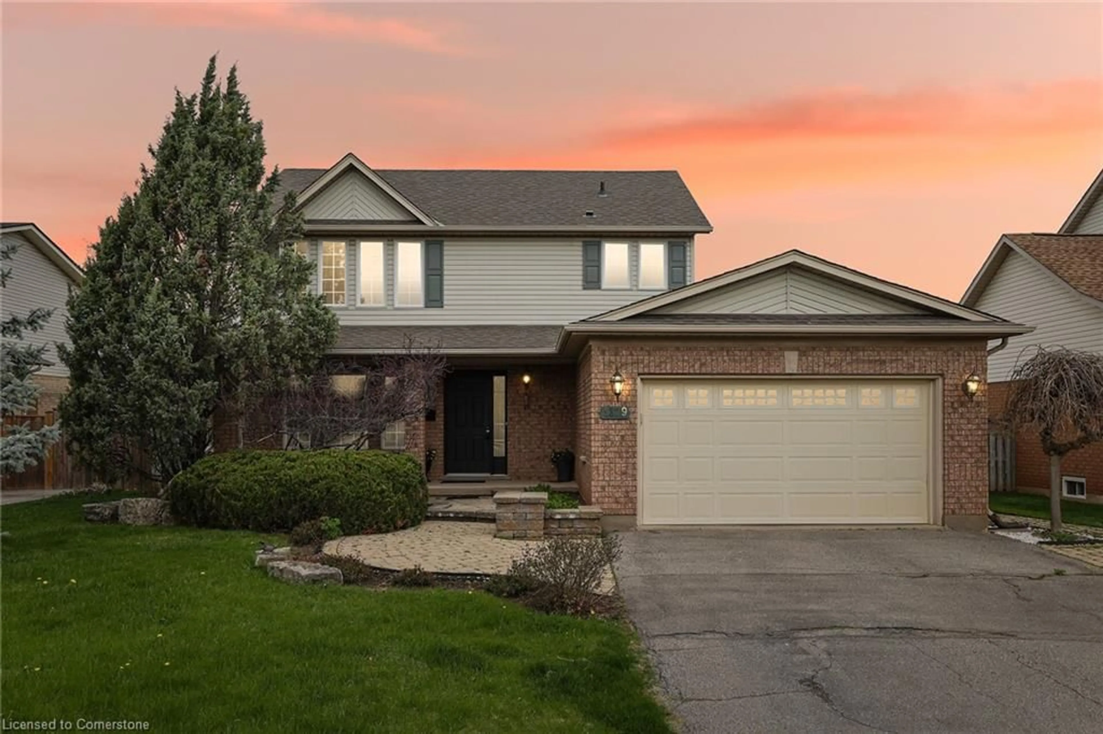 Home with brick exterior material, street for 5129 Crimson King Way, Beamsville Ontario L3J 0J2