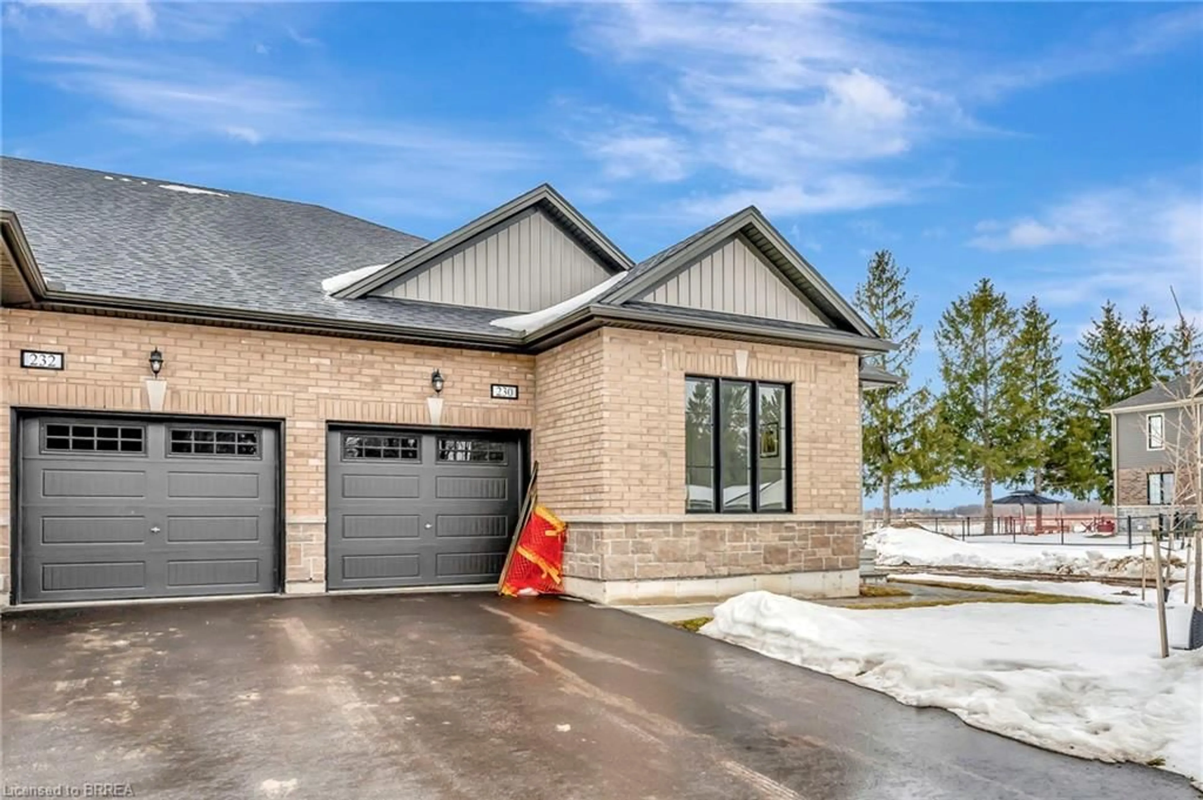 Home with brick exterior material, street for 230 Middleton St, Thamesford Ontario N0M 2M0