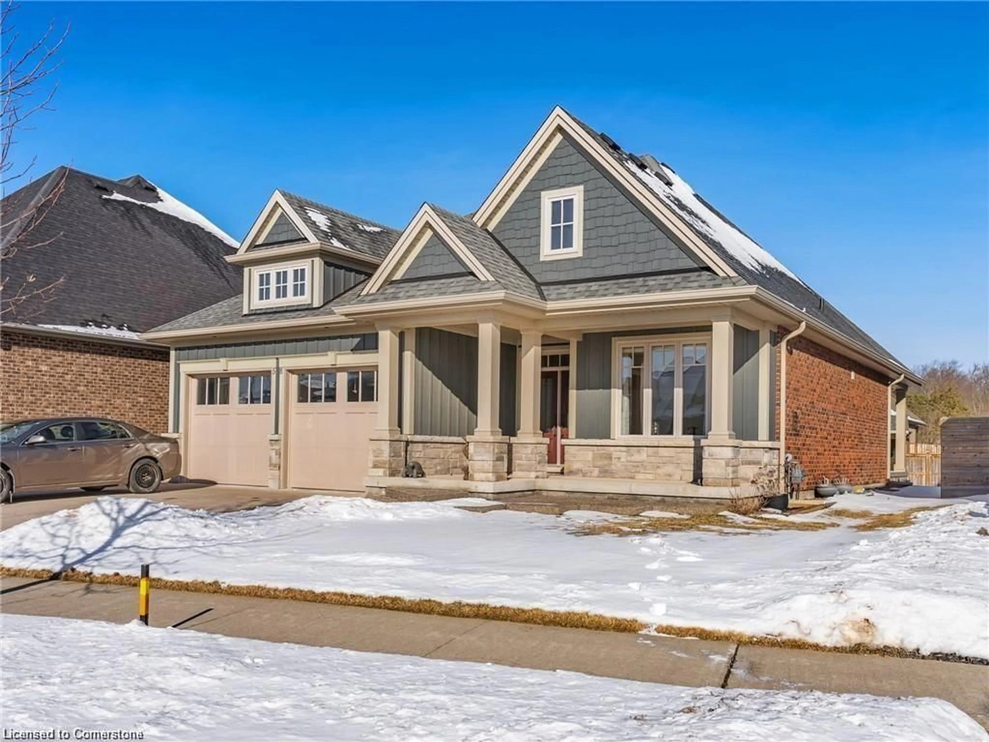 Home with brick exterior material, street for 58 Rosewood Crescent, Fonthill Ontario L0S 1E6