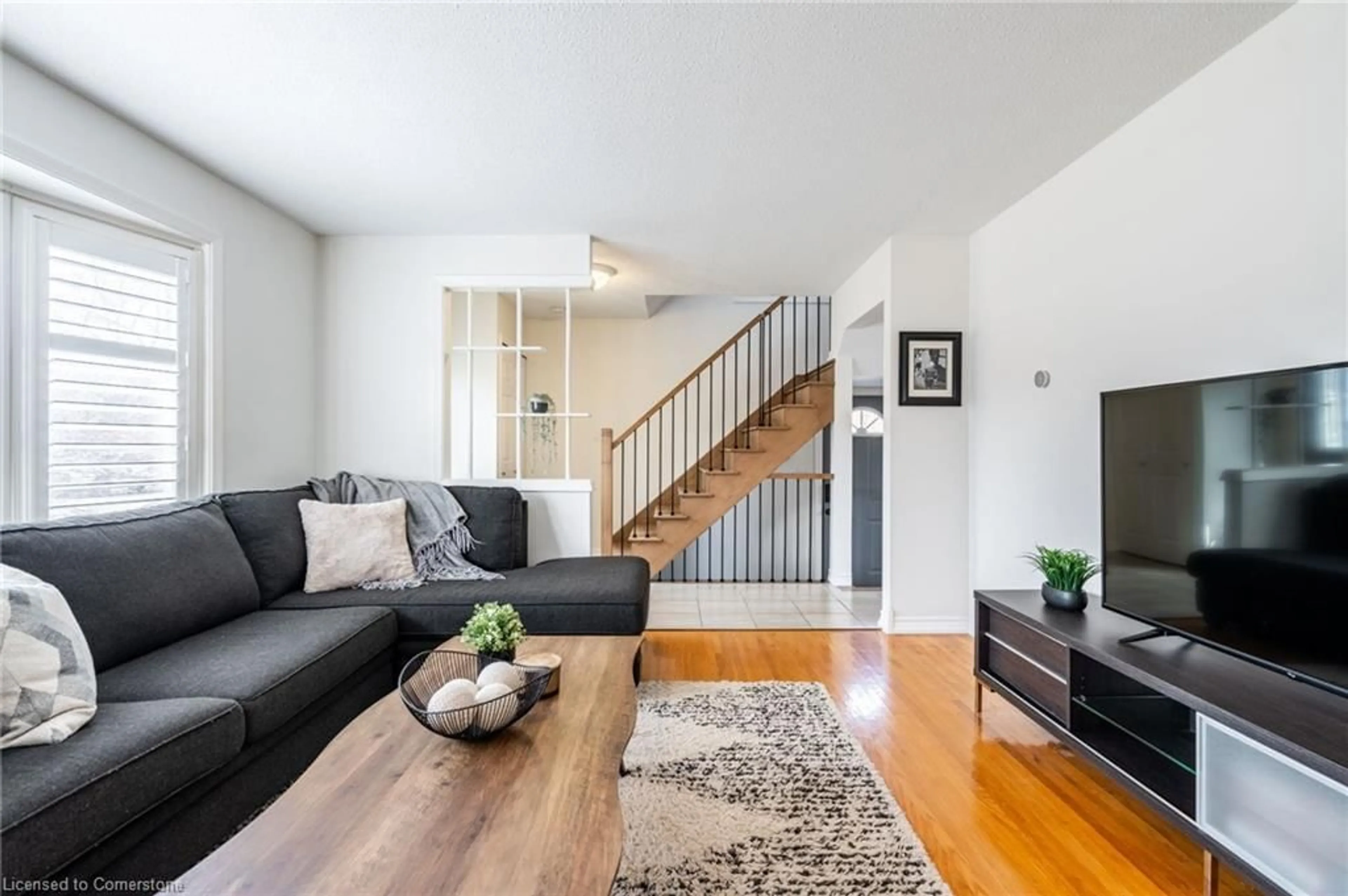 Living room with furniture, unknown for 15 Elford Cres, Hamilton Ontario L8K 5K1