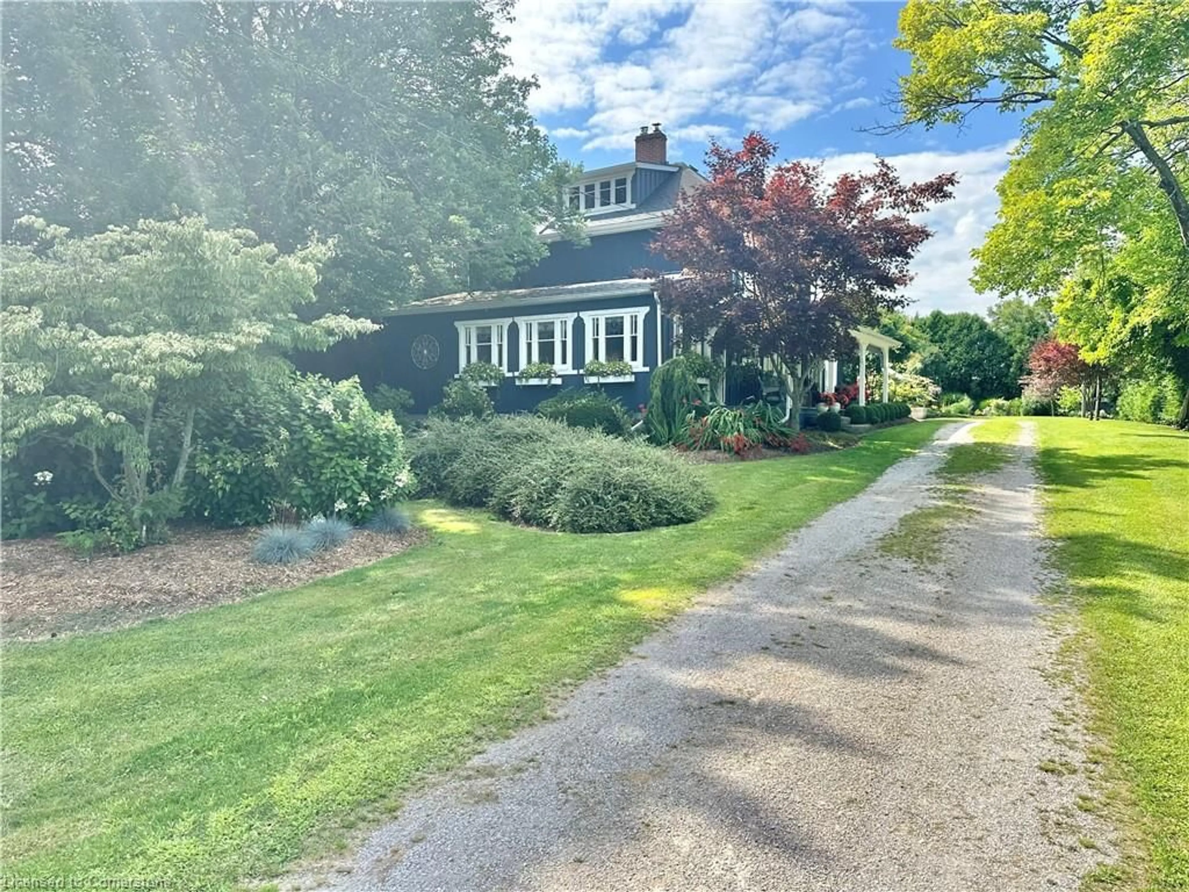 A pic from outside/outdoor area/front of a property/back of a property/a pic from drone, street for 1773 Charlotteville Road 5, Charlotteville Ontario N3Y 4K1
