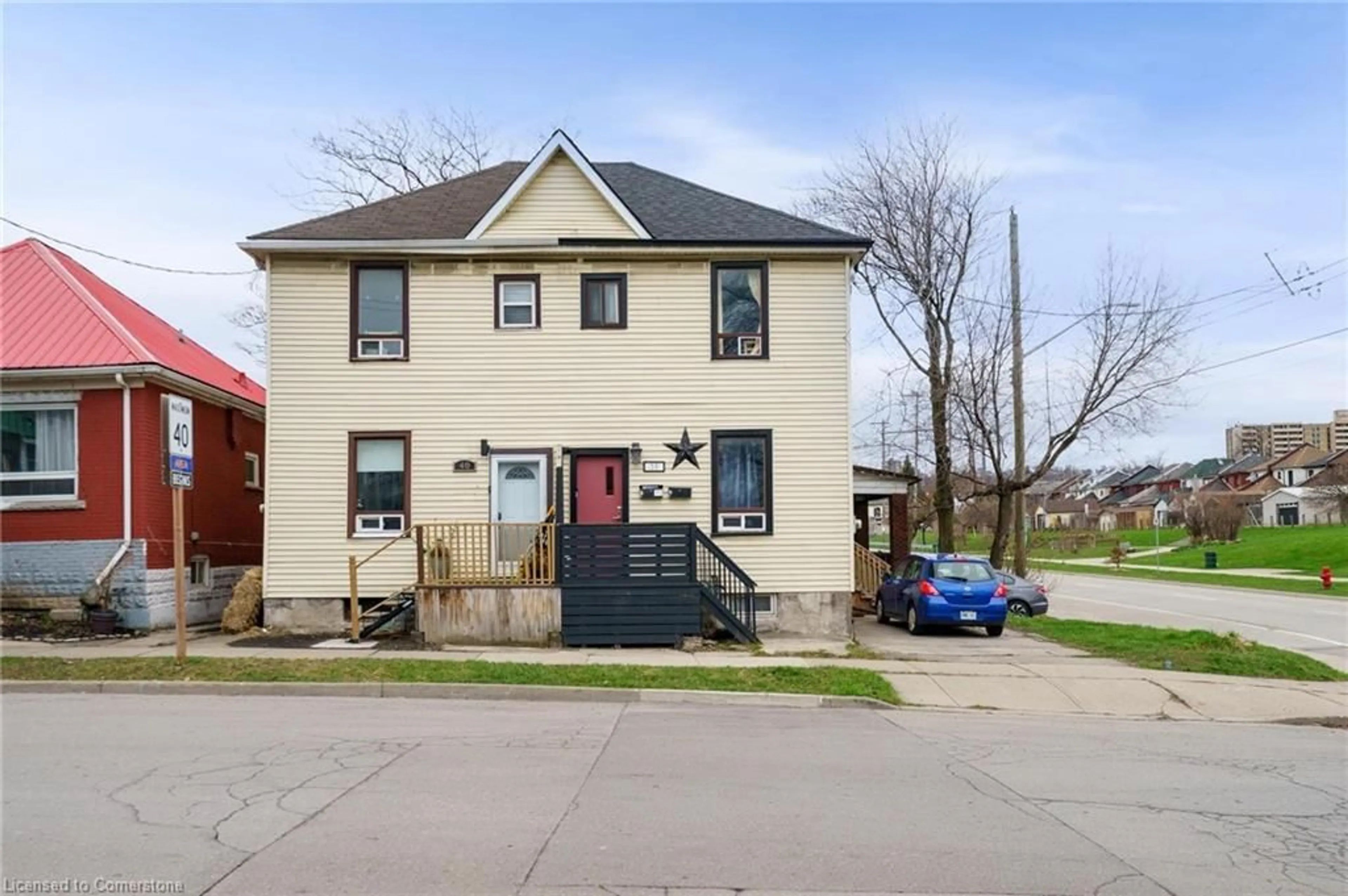 Home with brick exterior material, street for 38 Princess St, Hamilton Ontario L8L 3K6