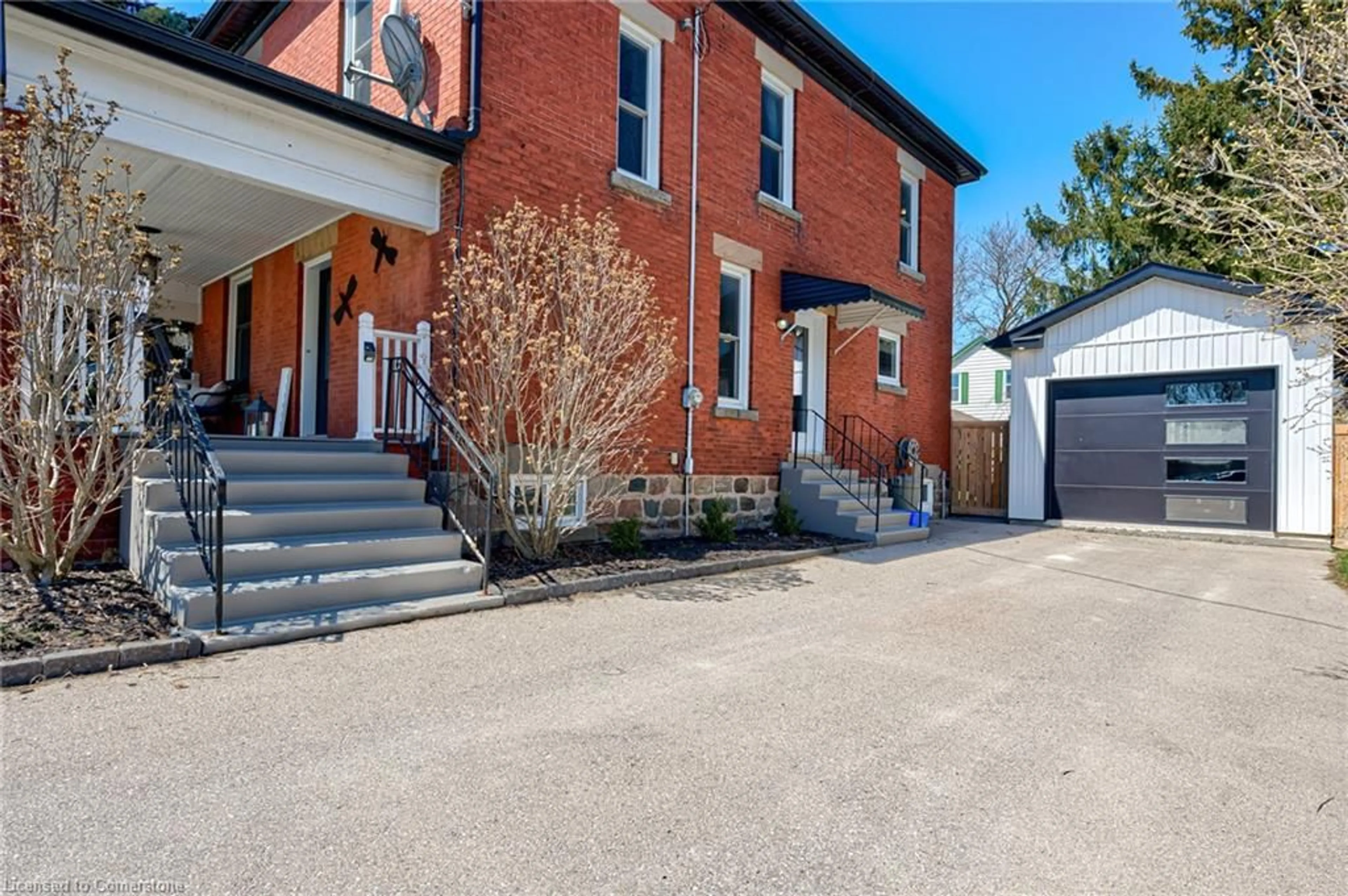 Home with brick exterior material, street for 2 Loveys St, East Zorra Tavistock Ontario N0J 1L0
