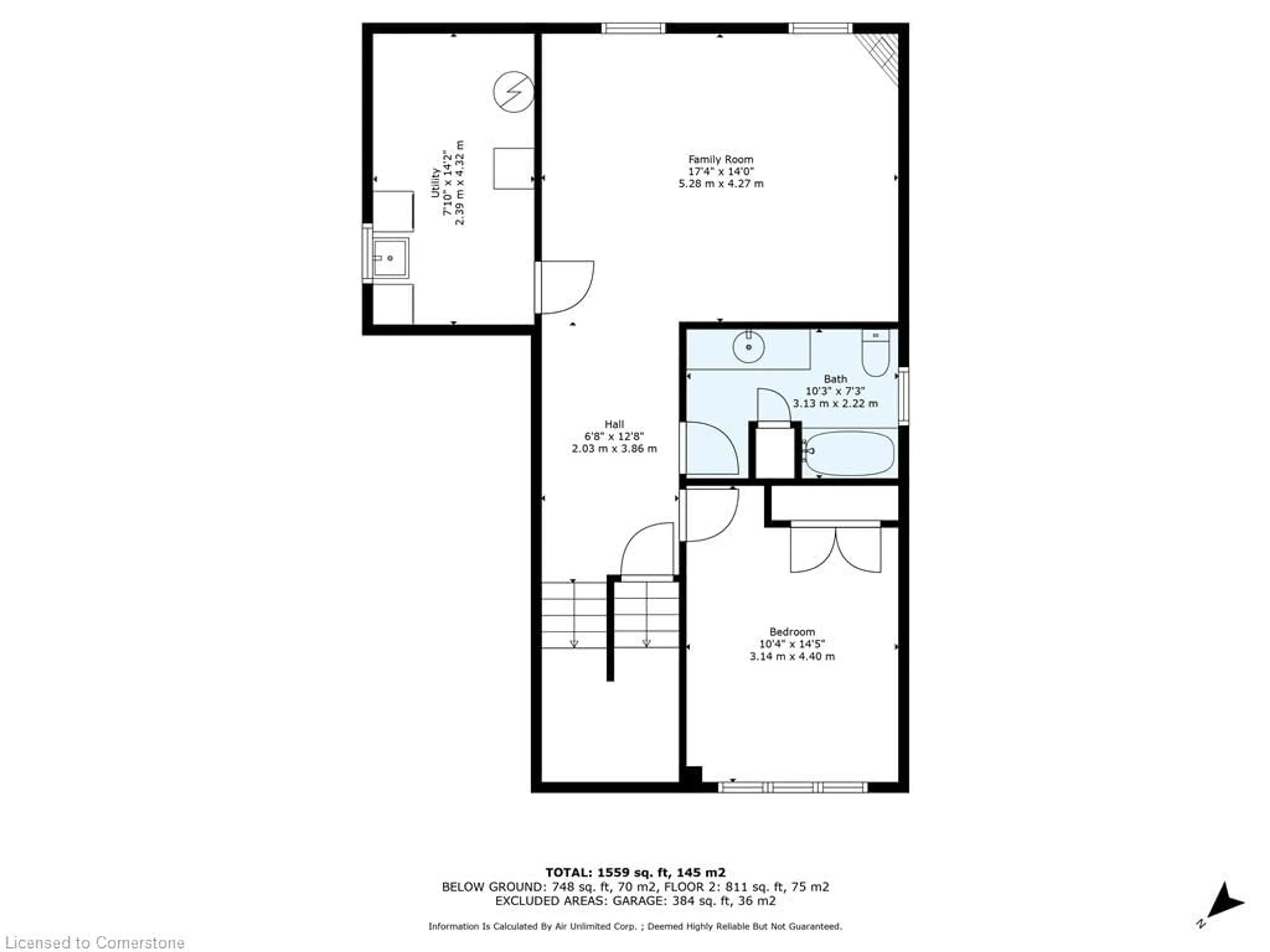 Floor plan for 1 Beynon Crt, Ingersoll Ontario N5C 4G3