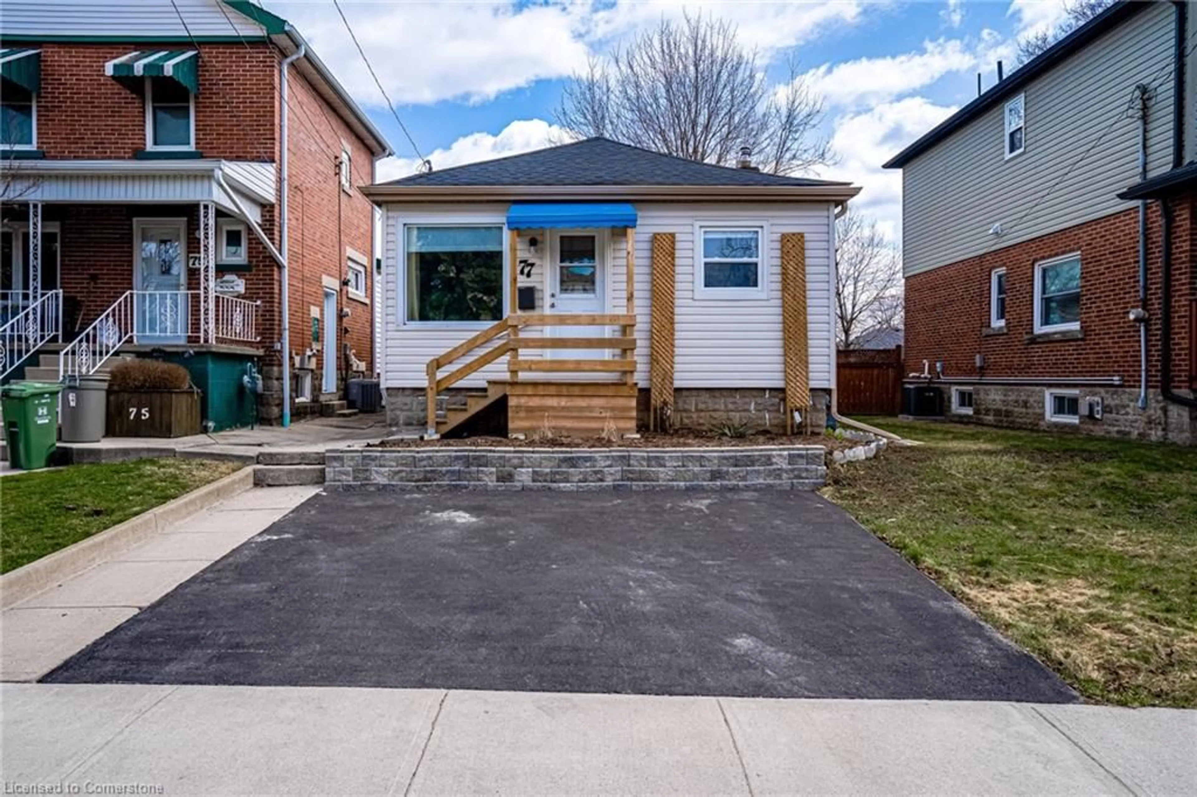 Home with brick exterior material, street for 77 East 24th St, Hamilton Ontario L8V 2X9