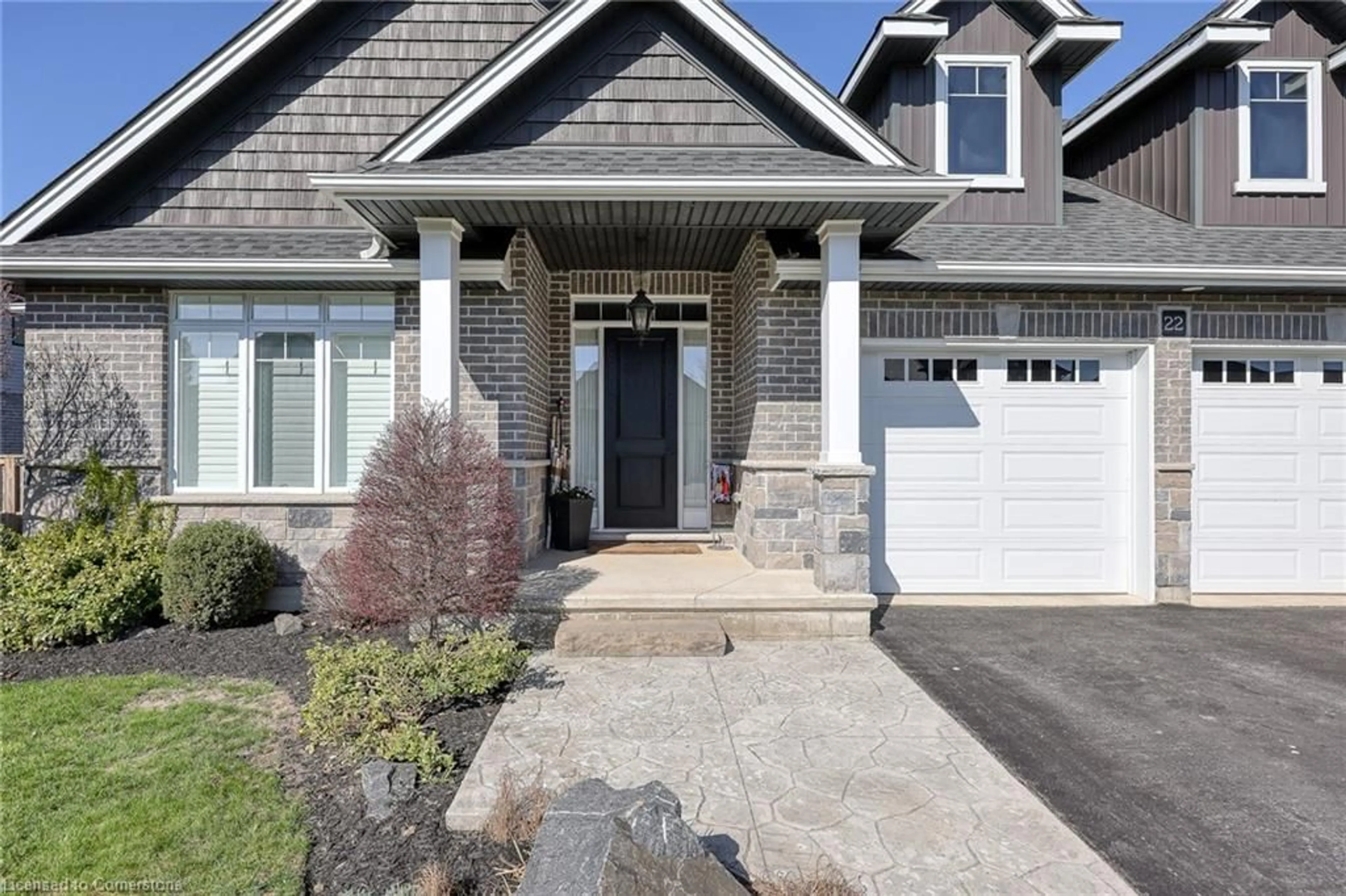 Home with brick exterior material, street for 22 Cynthia Ave, Mount Elgin Ontario N0J 1N0