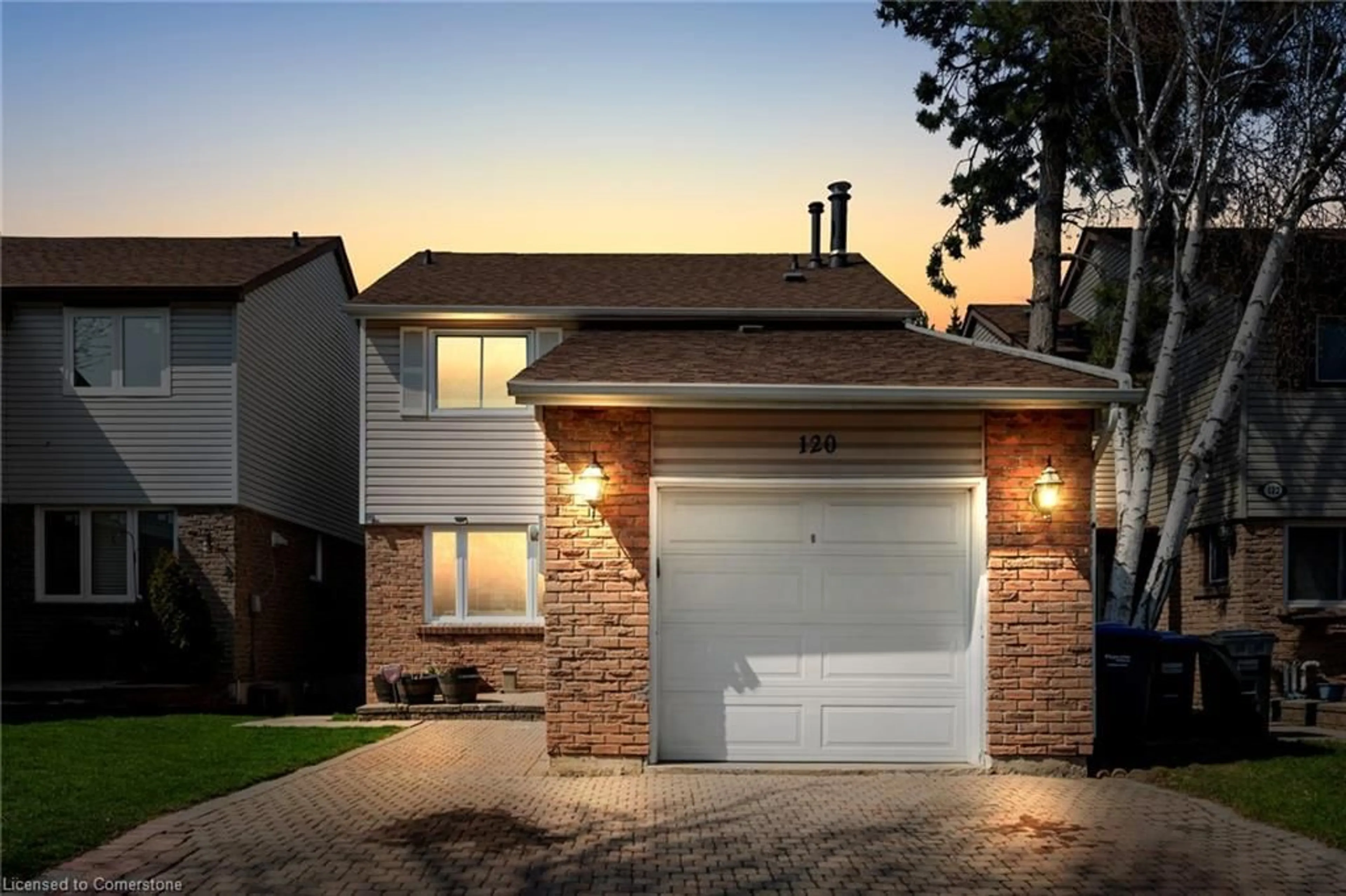 Home with brick exterior material, street for 120 Royal Palm Dr, Brampton Ontario L6Z 1P7
