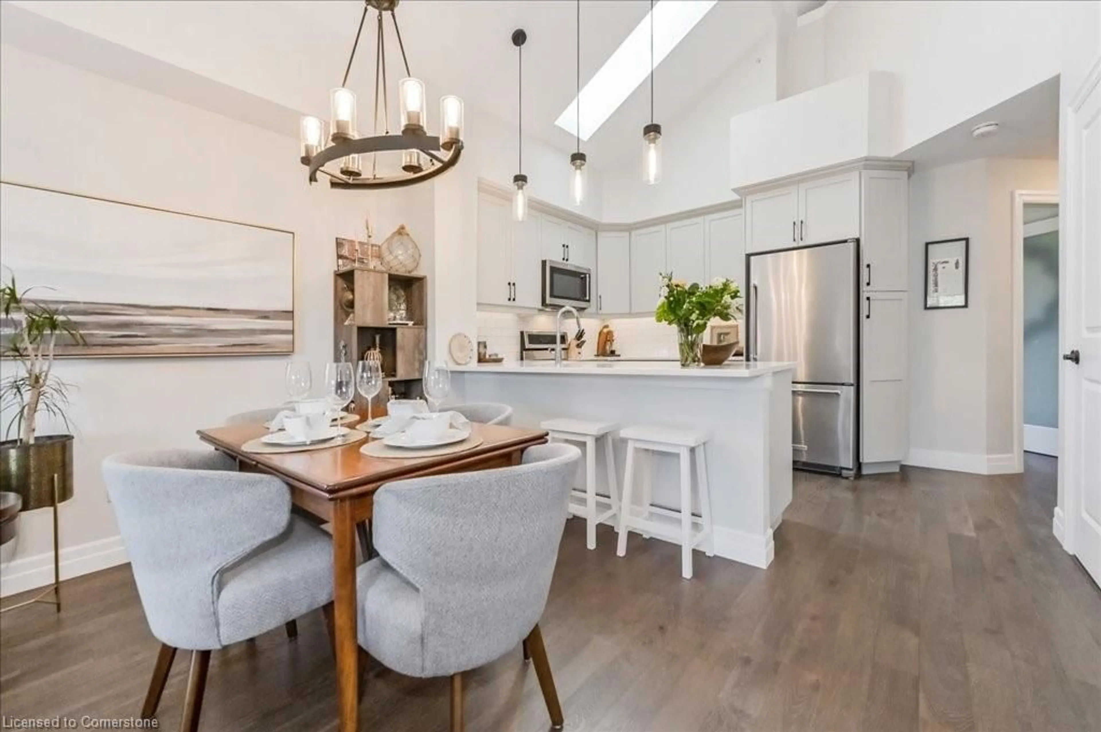 Open concept kitchen, unknown for 19 Stumpf St #302, Elora Ontario N0B 1S0