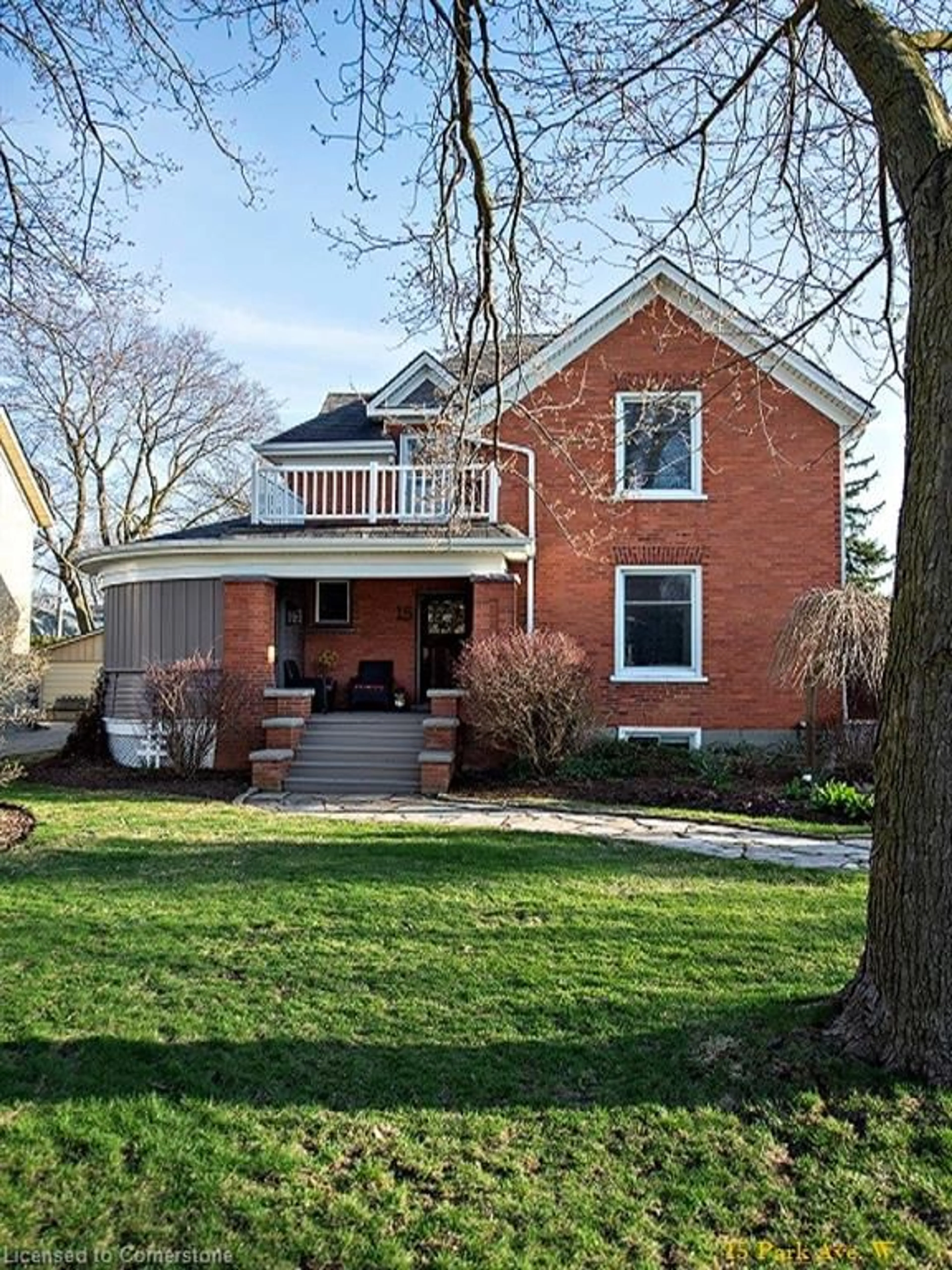 Home with brick exterior material, street for 15 Park Ave, Elmira Ontario N3B 1K9
