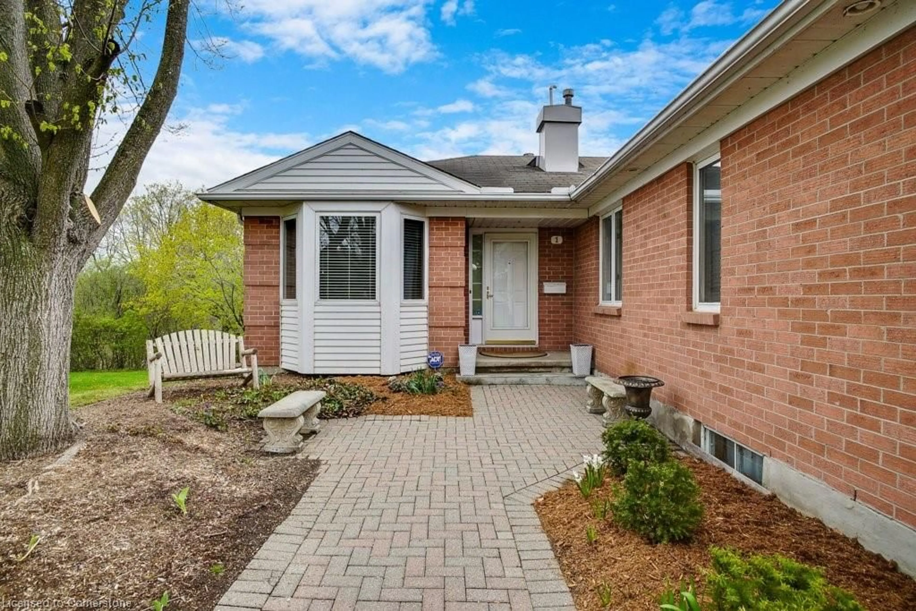Home with brick exterior material, street for 337 George St #1, Cambridge Ontario N1S 4X7