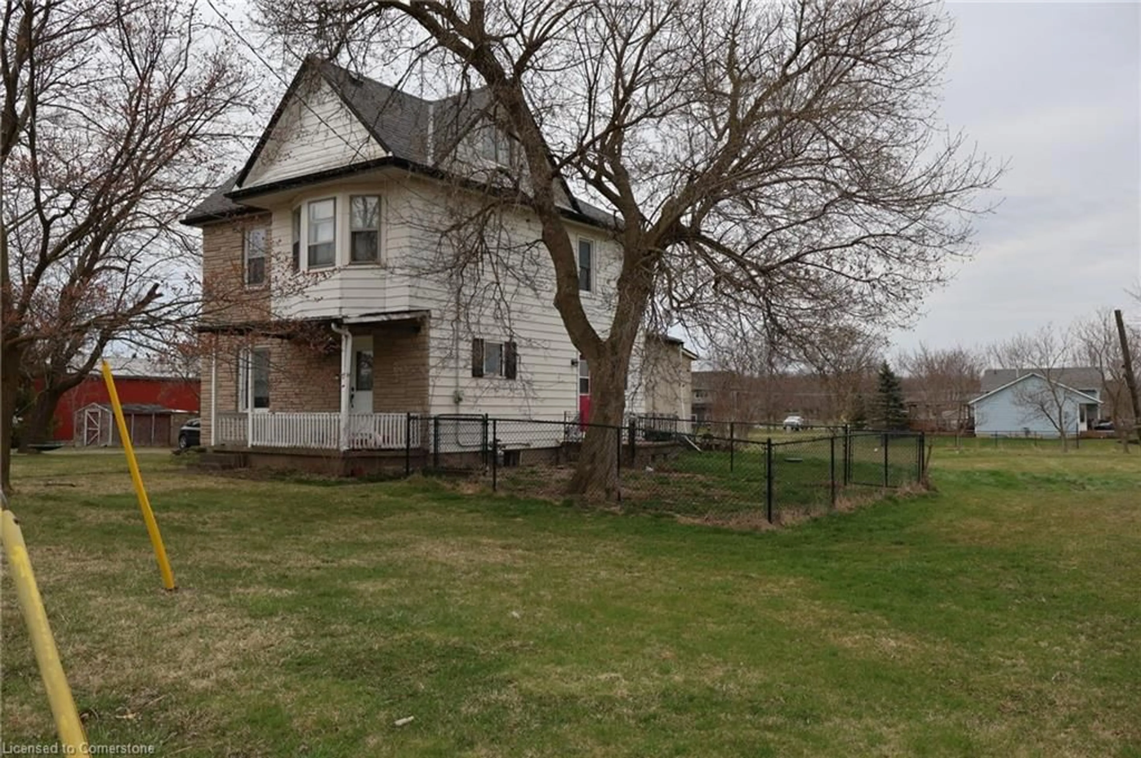 A pic from outside/outdoor area/front of a property/back of a property/a pic from drone, street for 2313 St Anns Rd, St. Anns Ontario L0R 1Y0