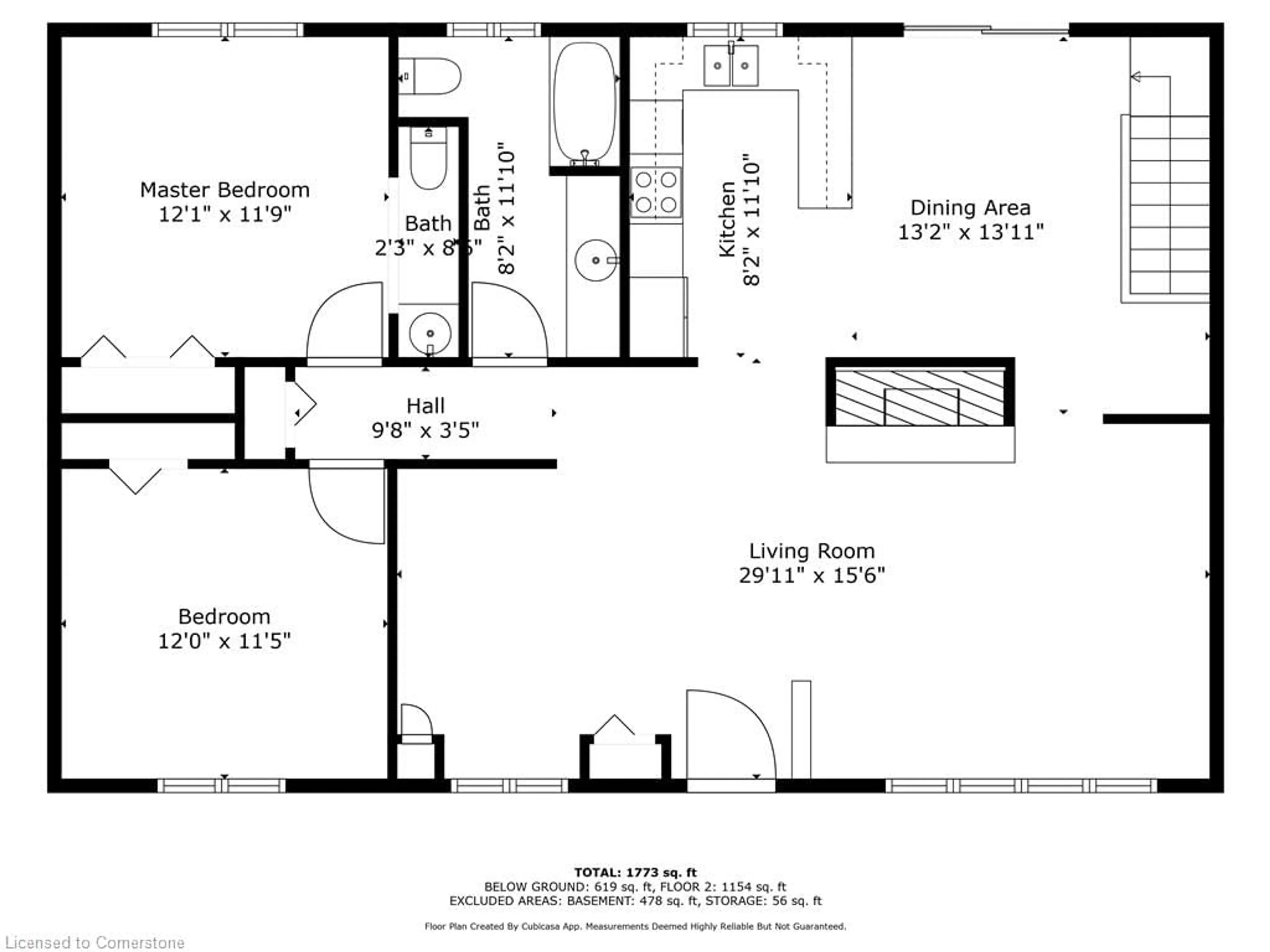 Floor plan for 435 Mcdowell Rd, Simcoe Ontario N3Y 4J9