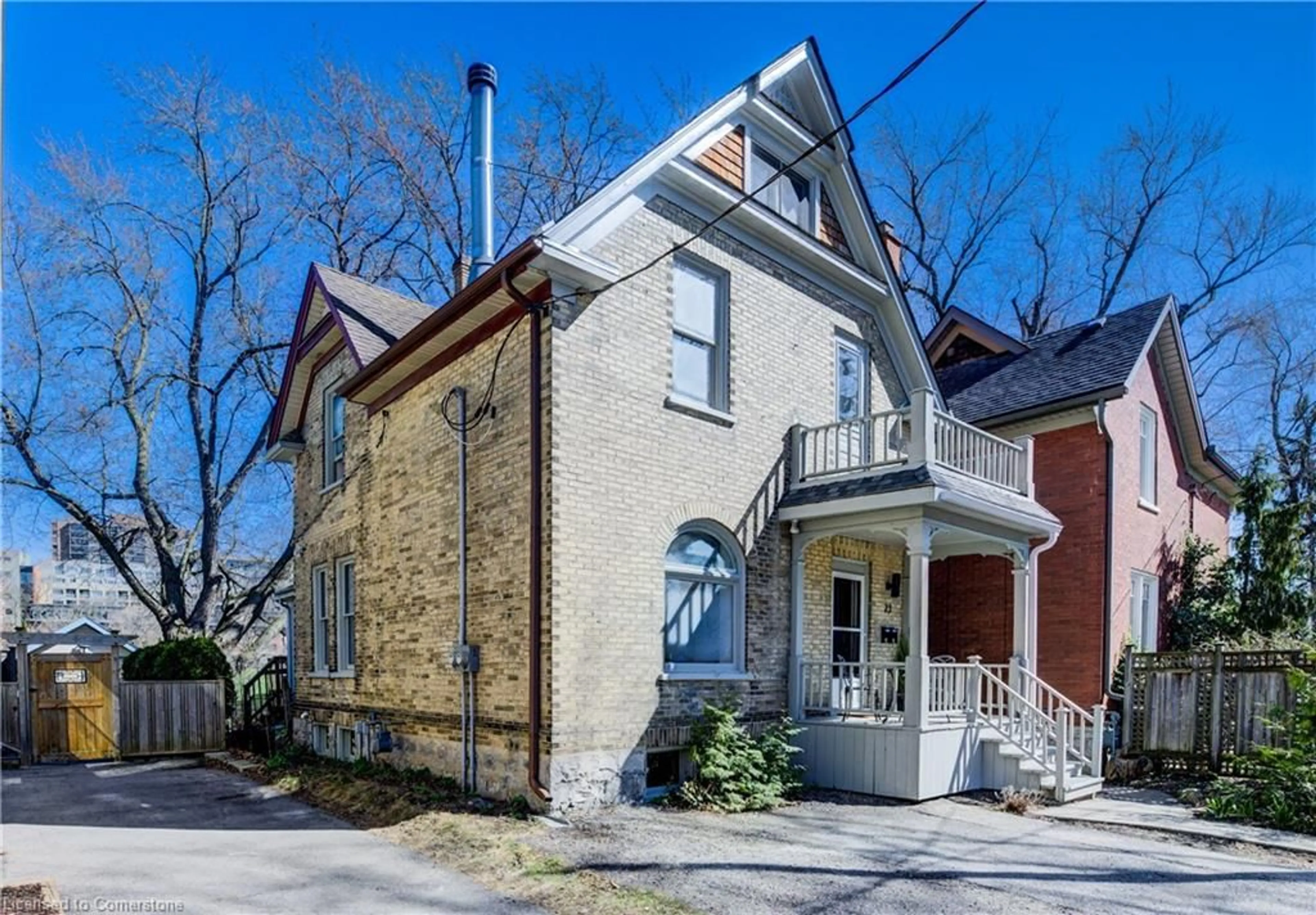 Home with brick exterior material, street for 23 Richmond Ave, Kitchener Ontario N2G 1Z1