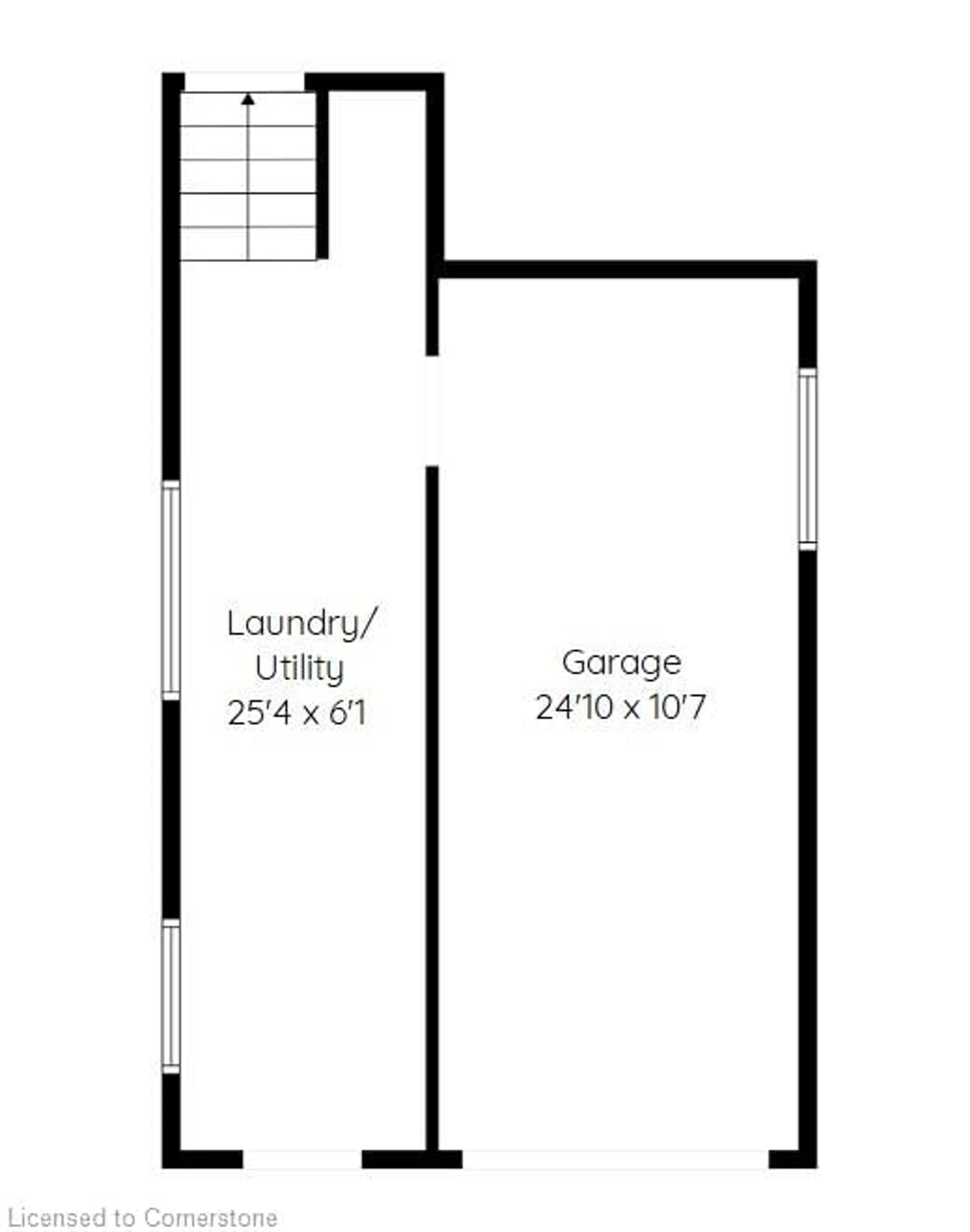 Floor plan for 227 East 8th St, Hamilton Ontario L9A 3L7