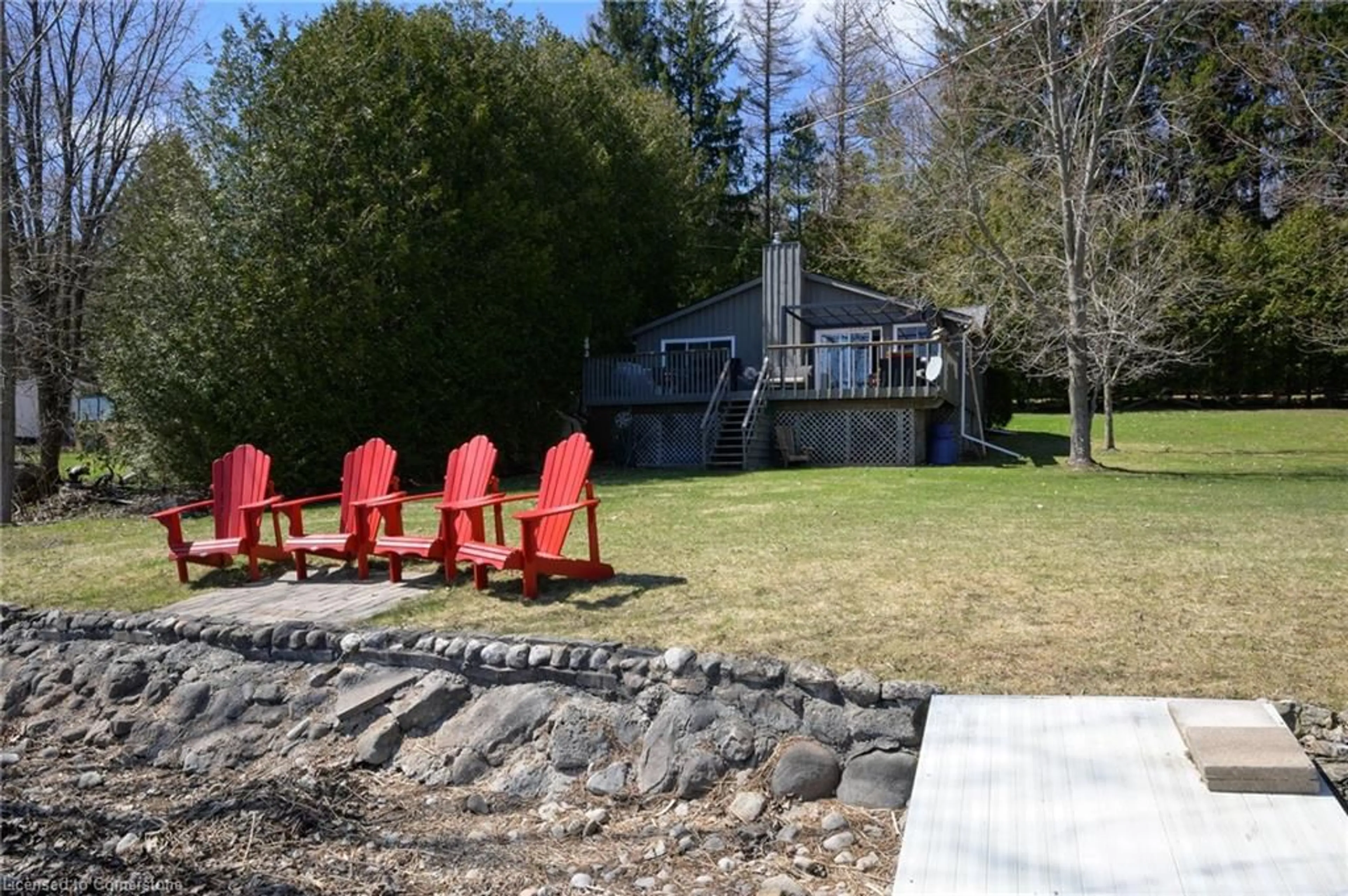 Patio, water/lake/river/ocean view for 508 Fifth St, Belwood Ontario N0B 1J0