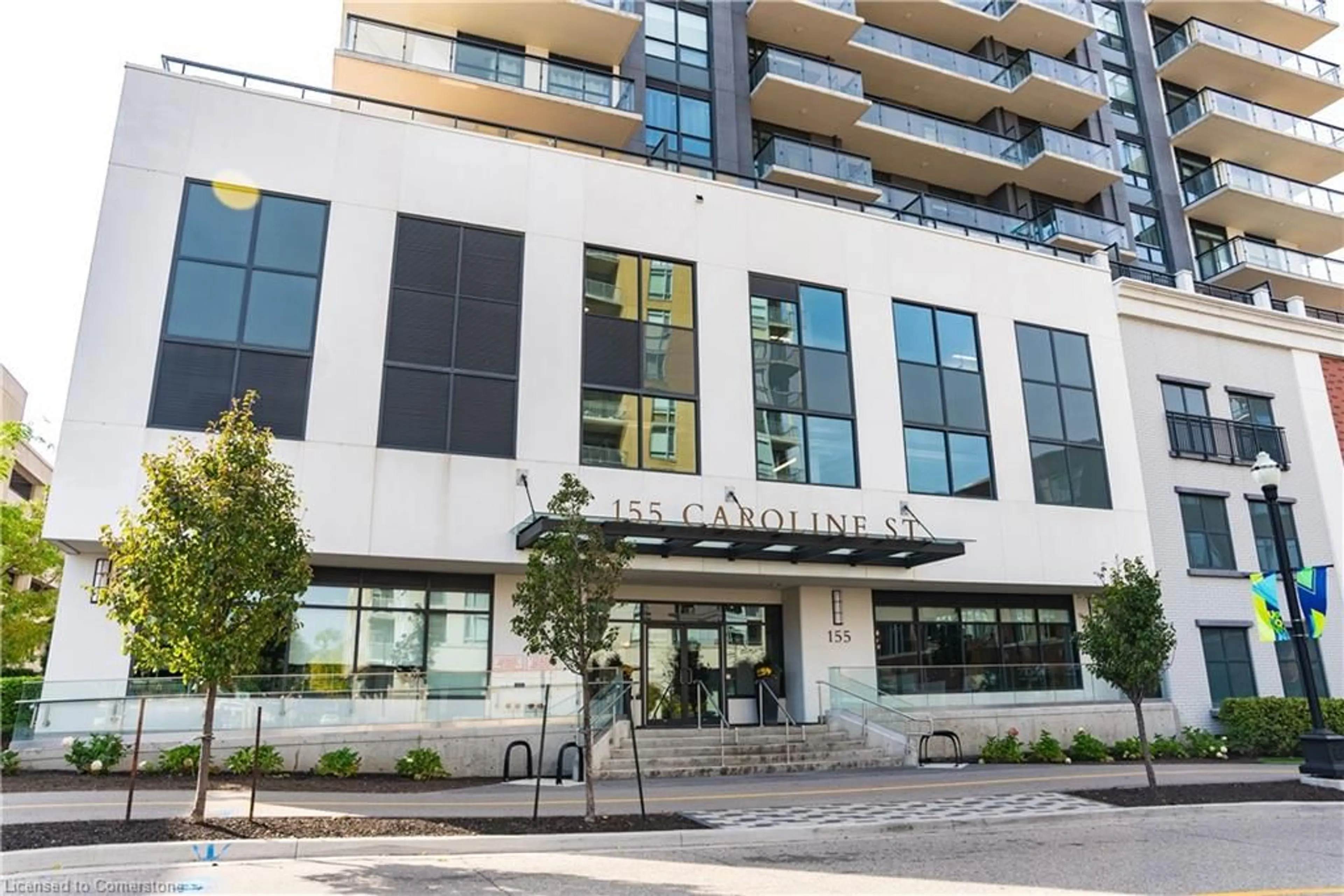 Patio, building for 155 Caroline St #1007, Waterloo Ontario N2L 0J8