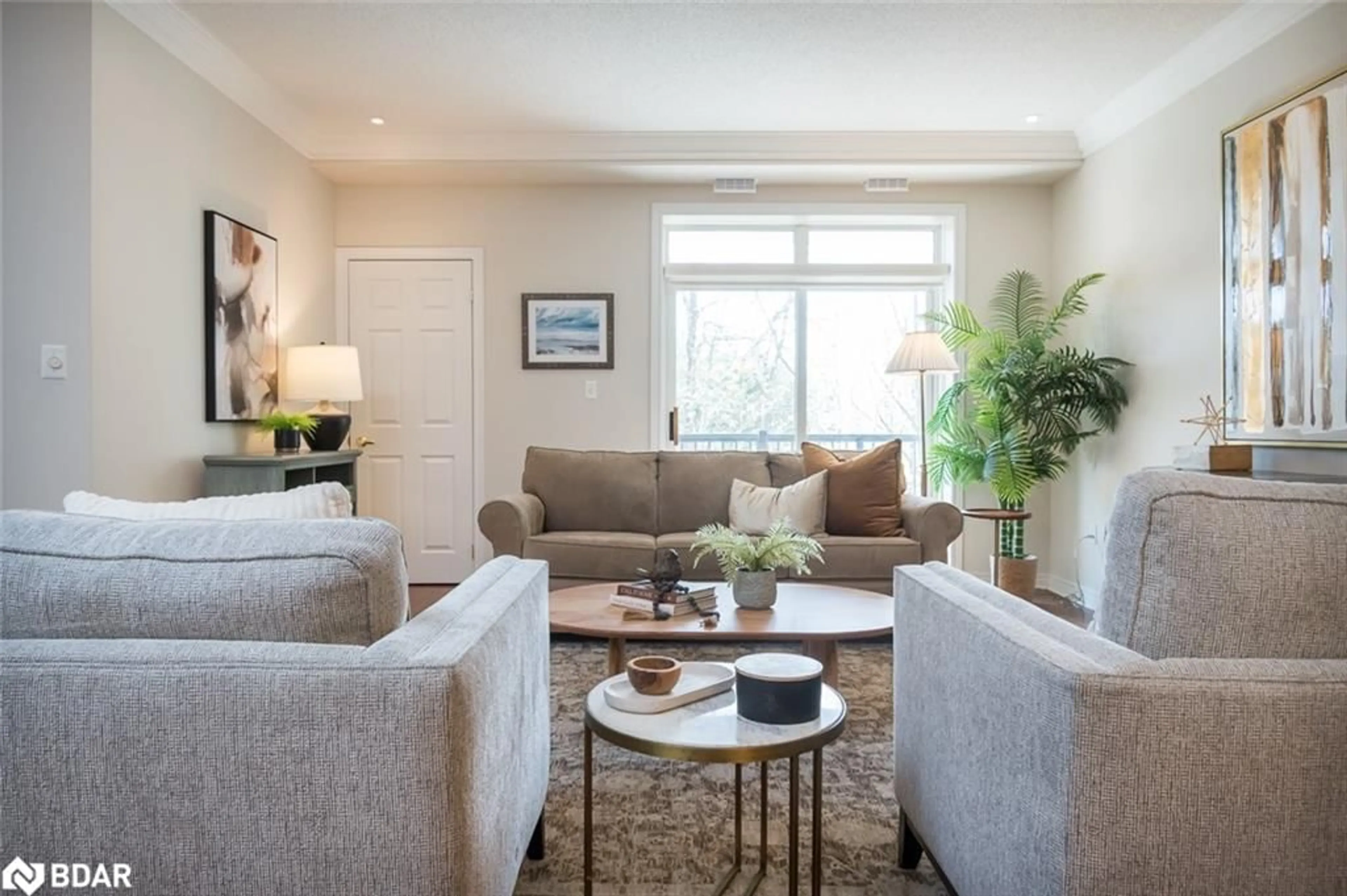 Living room with furniture, unknown for 443 Centennial Forest Dr #212, Milton Ontario L9T 6A1