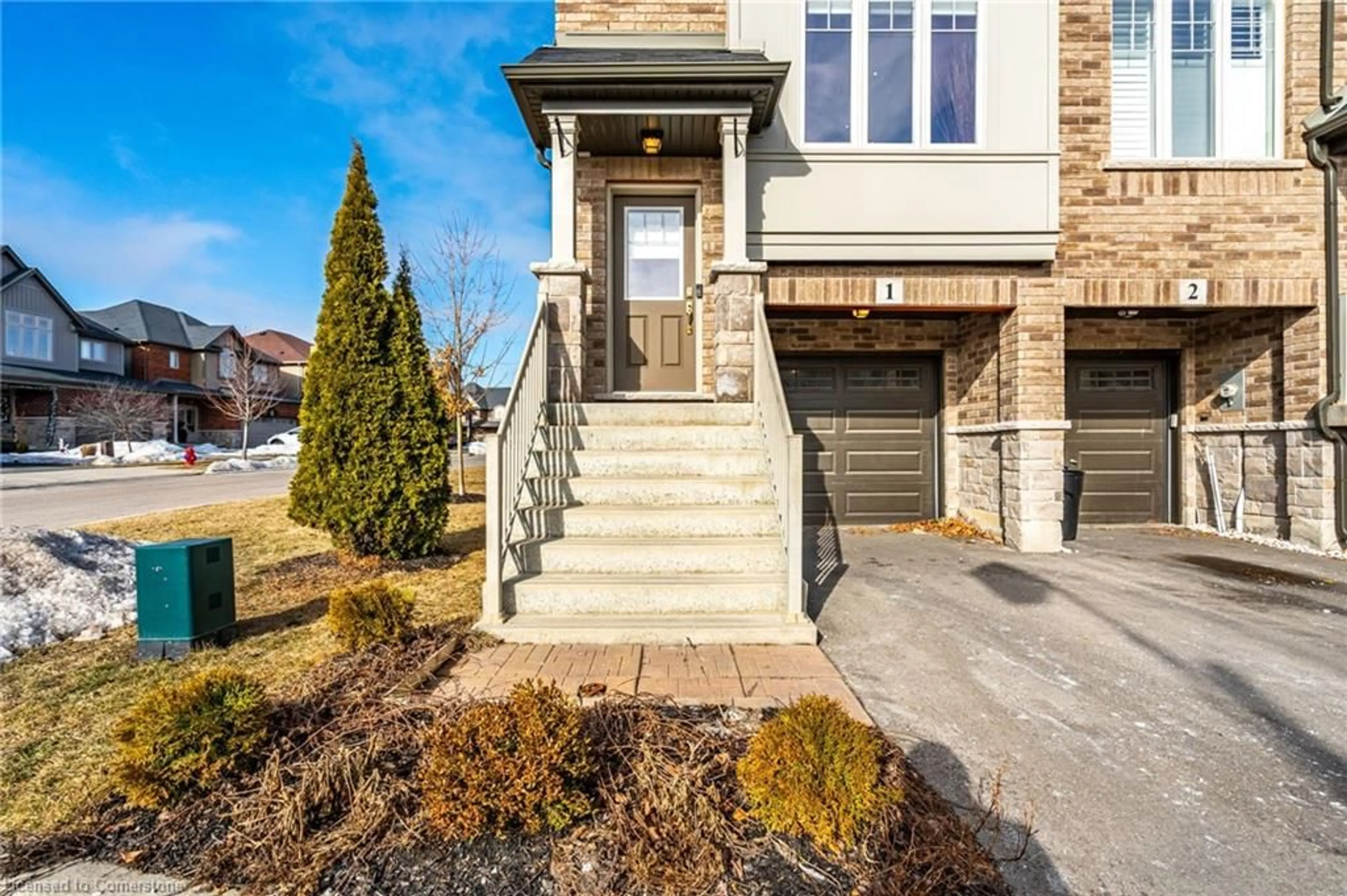 Home with brick exterior material, street for 247 Festival Way #1, Binbrook Ontario L0R 1C0