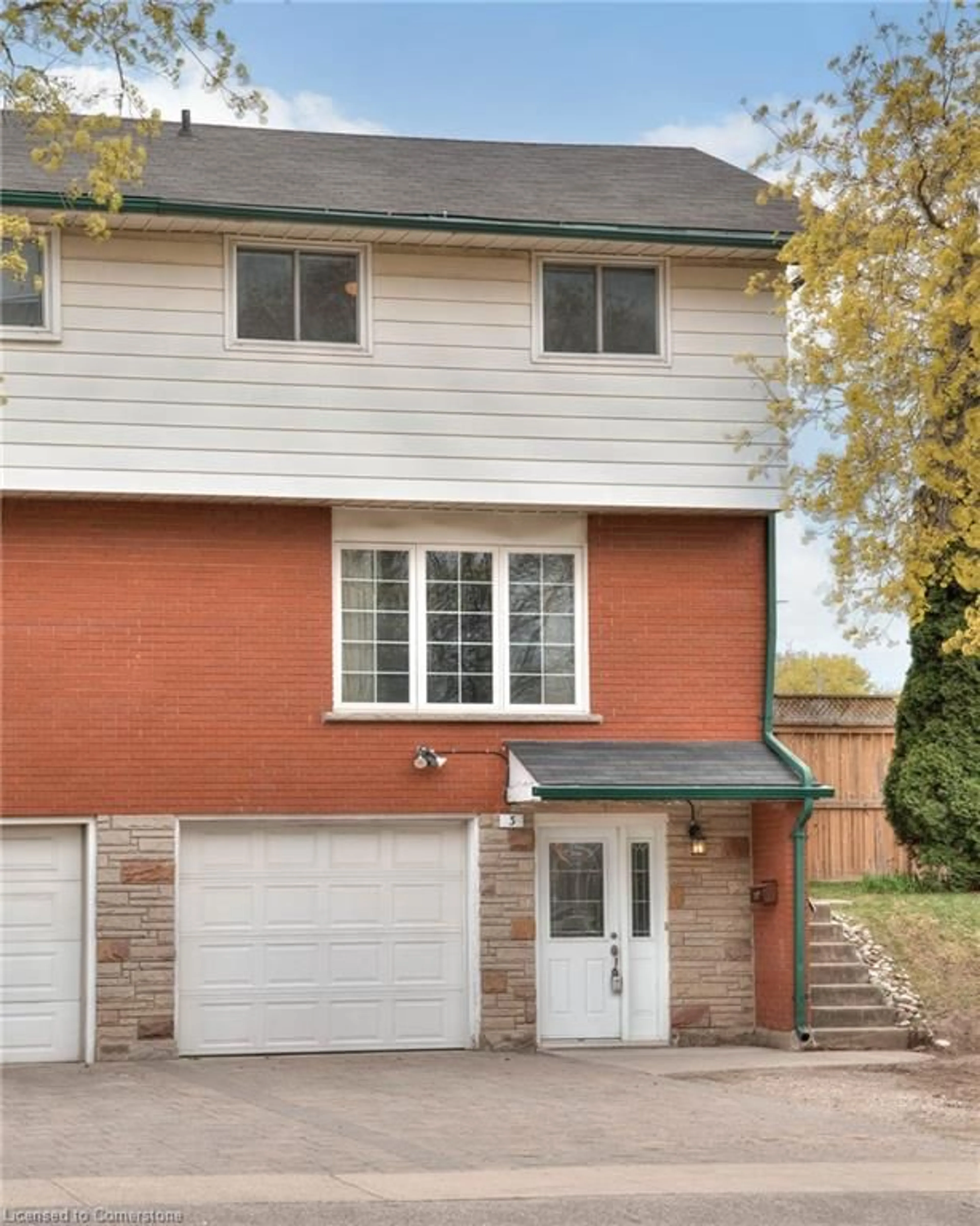 Home with brick exterior material, street for 3 Shaftsbury Dr, Kitchener Ontario N2A 1N4