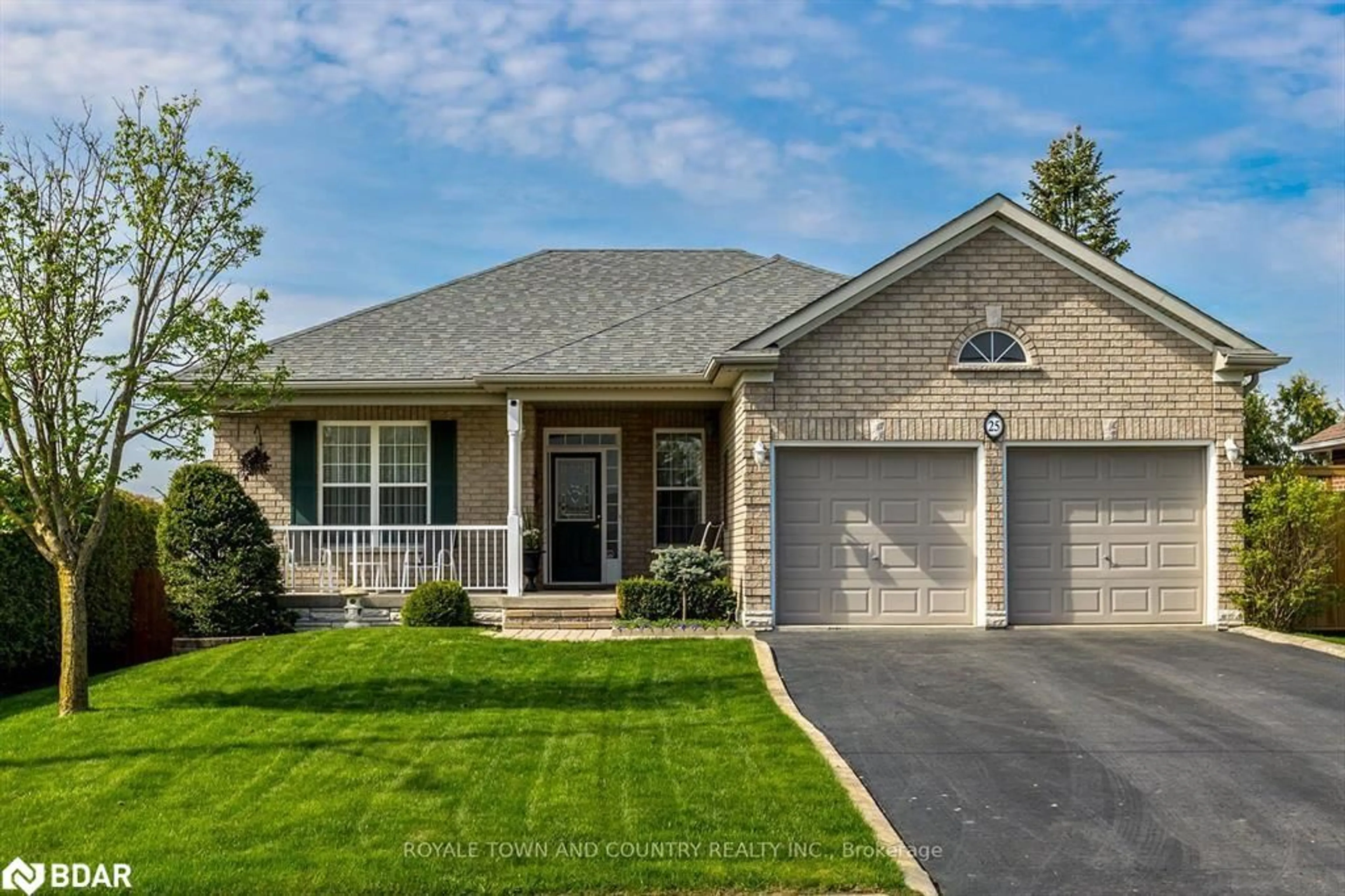 Home with brick exterior material, street for 25 Sylvester Dr, Lindsay Ontario K9V 6E7