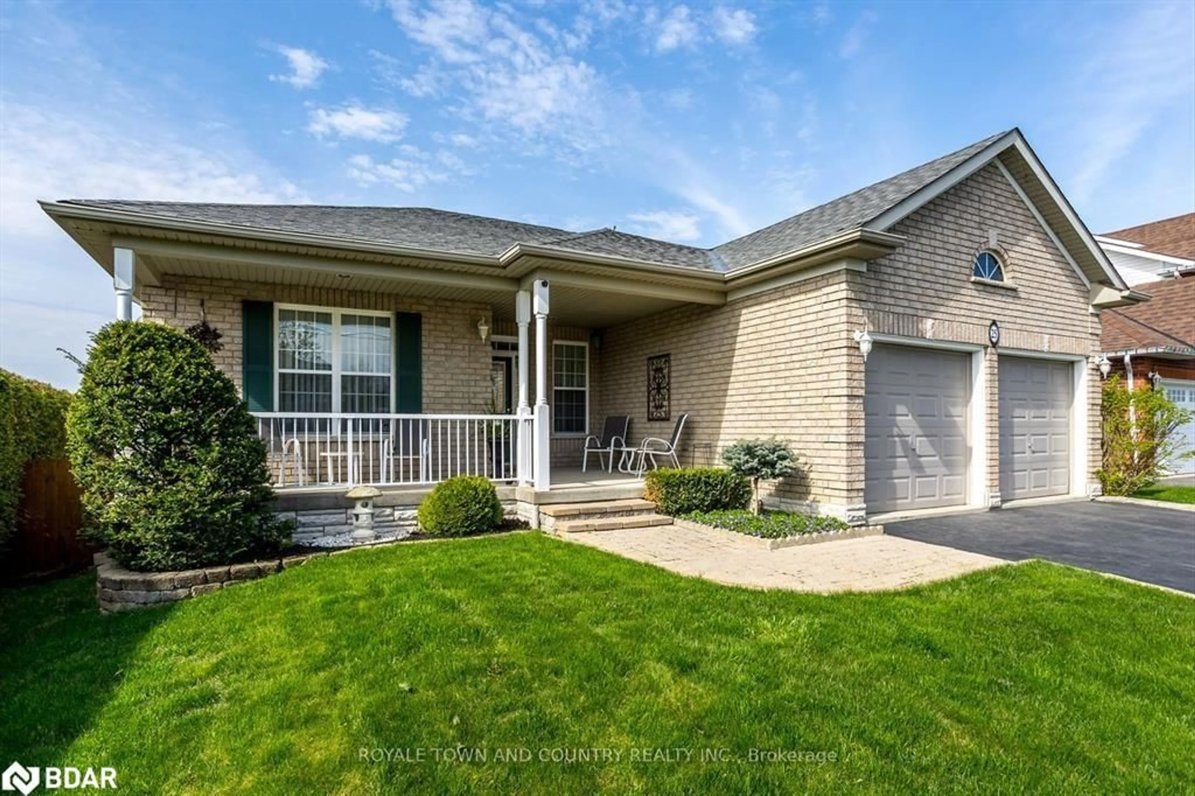 Home with brick exterior material, street for 25 Sylvester Dr, Lindsay Ontario K9V 6E7