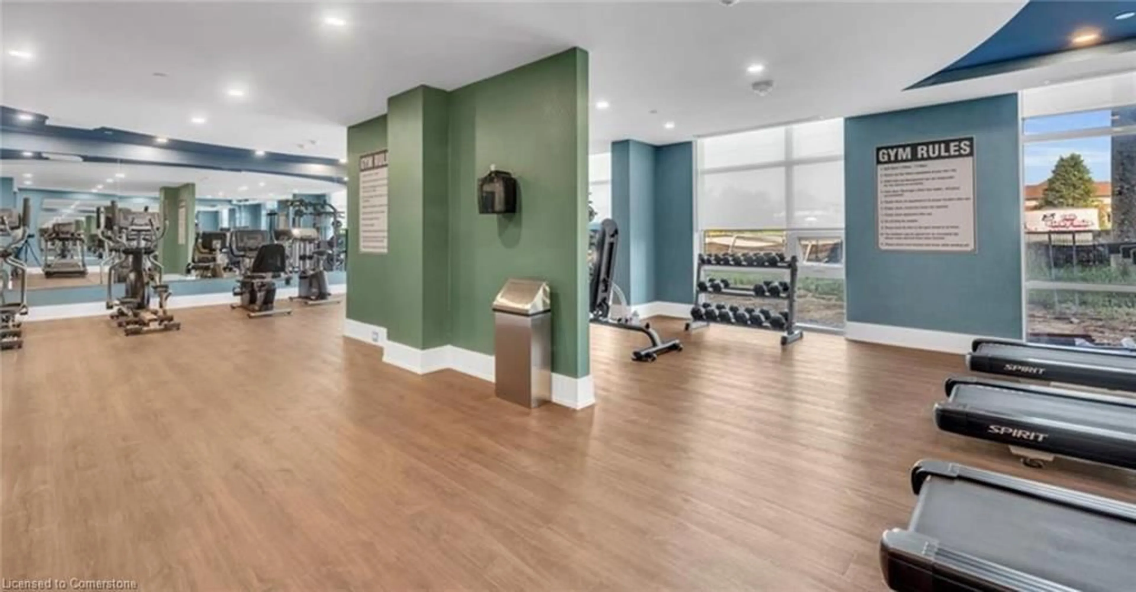 Gym or fitness room for 460 Dundas St #1007, Waterdown Ontario L8B 2A5