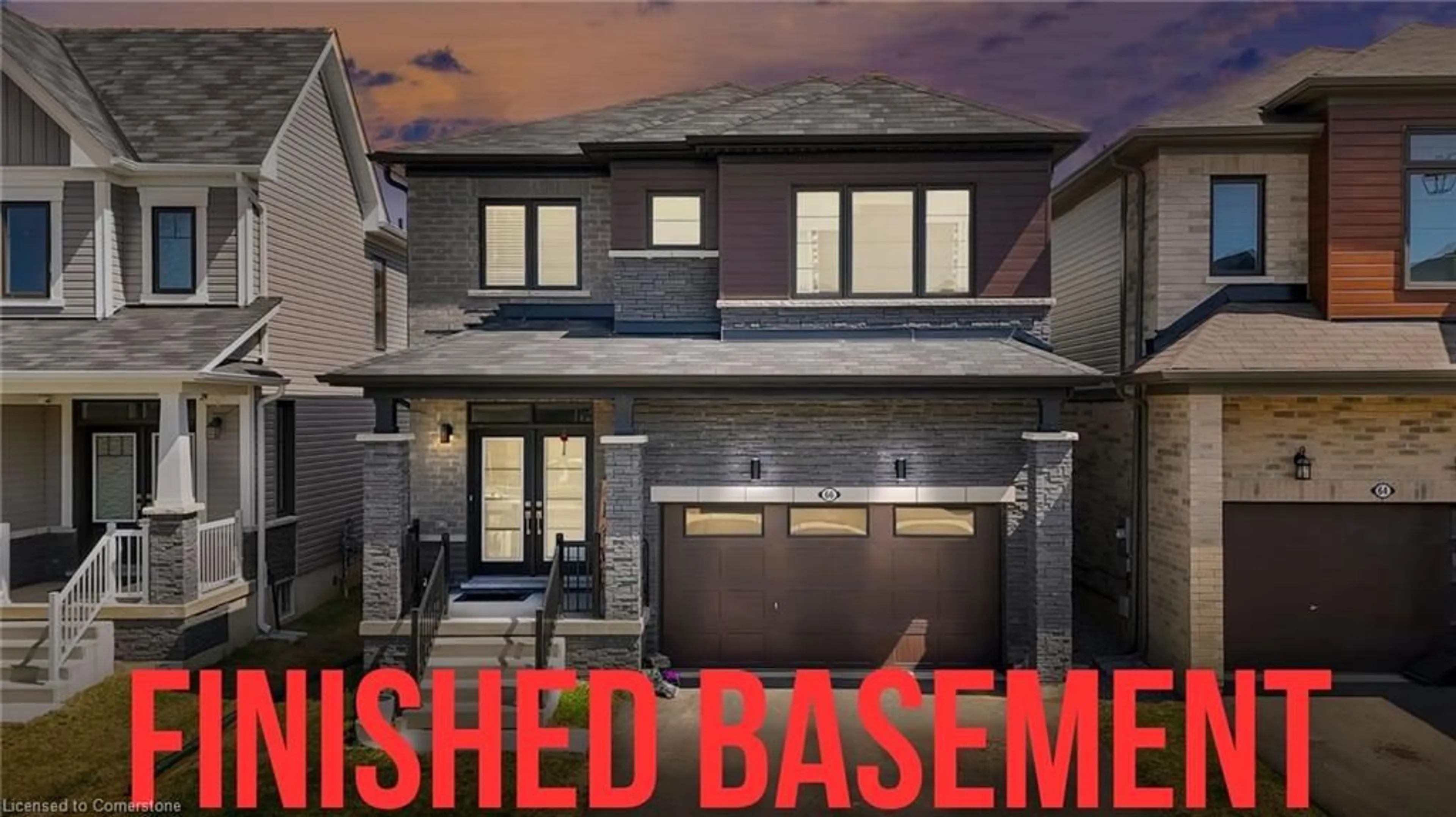 Home with brick exterior material, street for 66 Lillian Way, Caledonia Ontario N3W 0E7