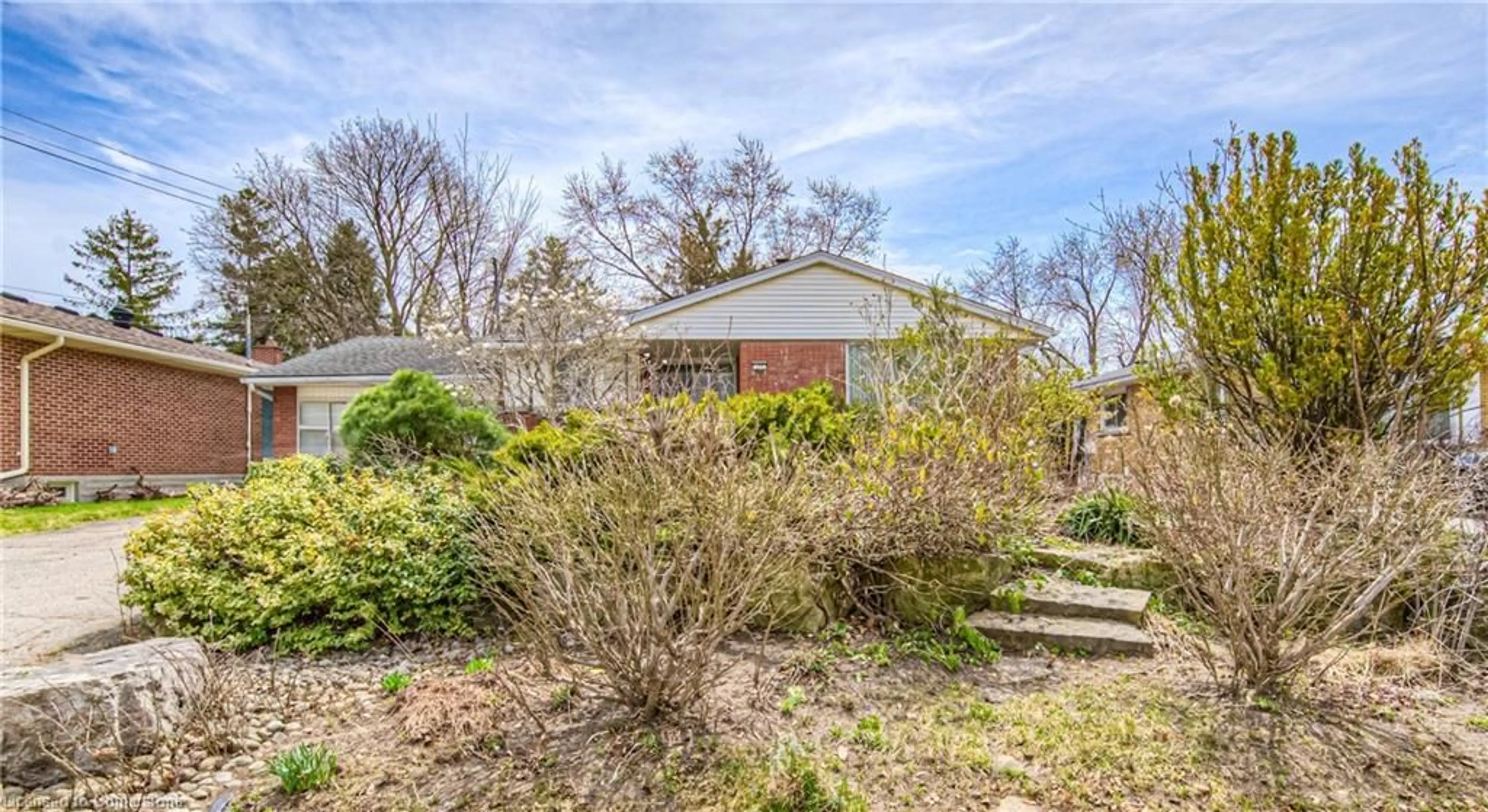 A pic from outside/outdoor area/front of a property/back of a property/a pic from drone, street for 155 Kenneth Ave, Kitchener Ontario N2A 1W3