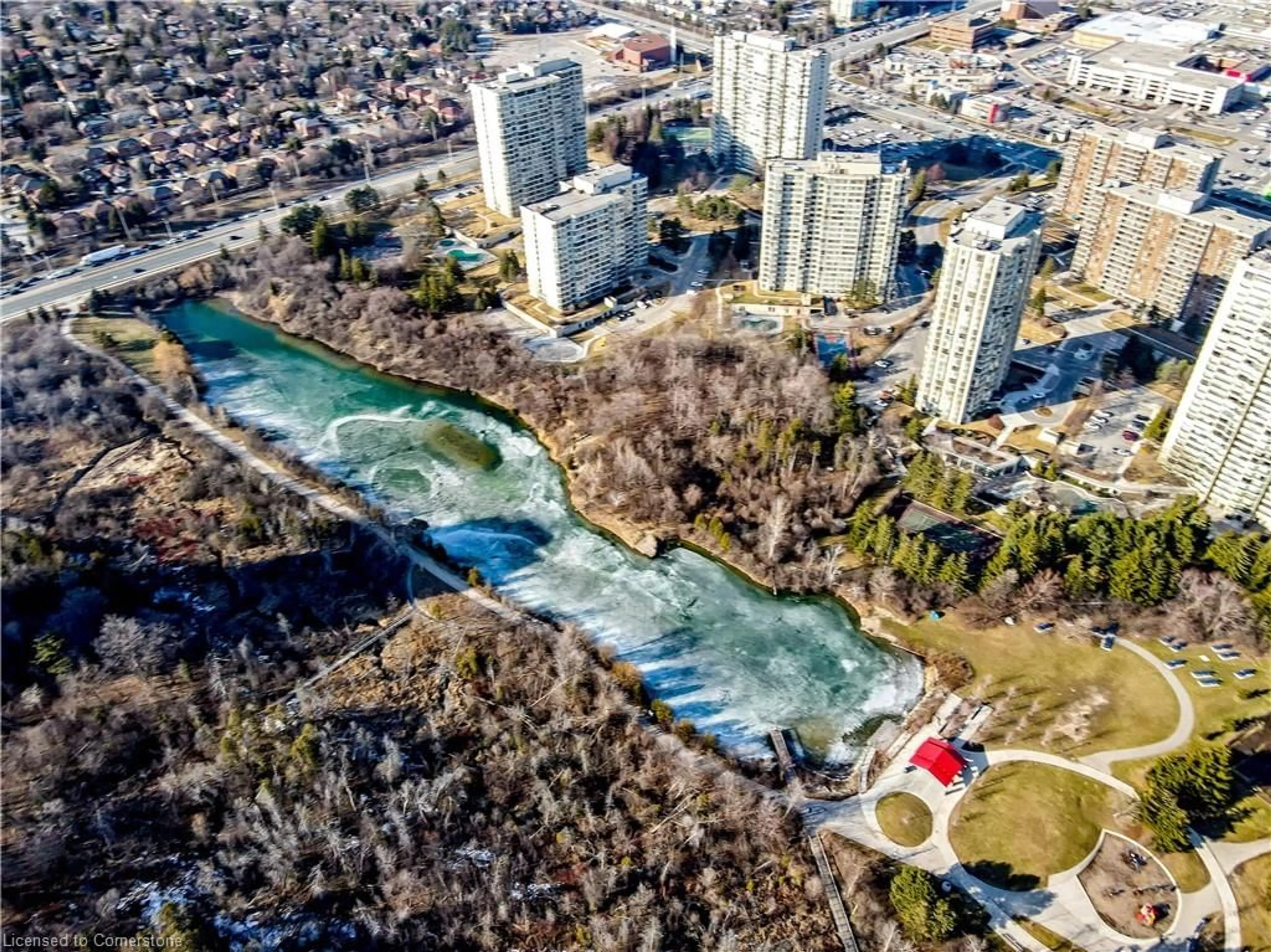 A pic from outside/outdoor area/front of a property/back of a property/a pic from drone, unknown for 8 Lisa St #1503, Brampton Ontario L6T 4S6