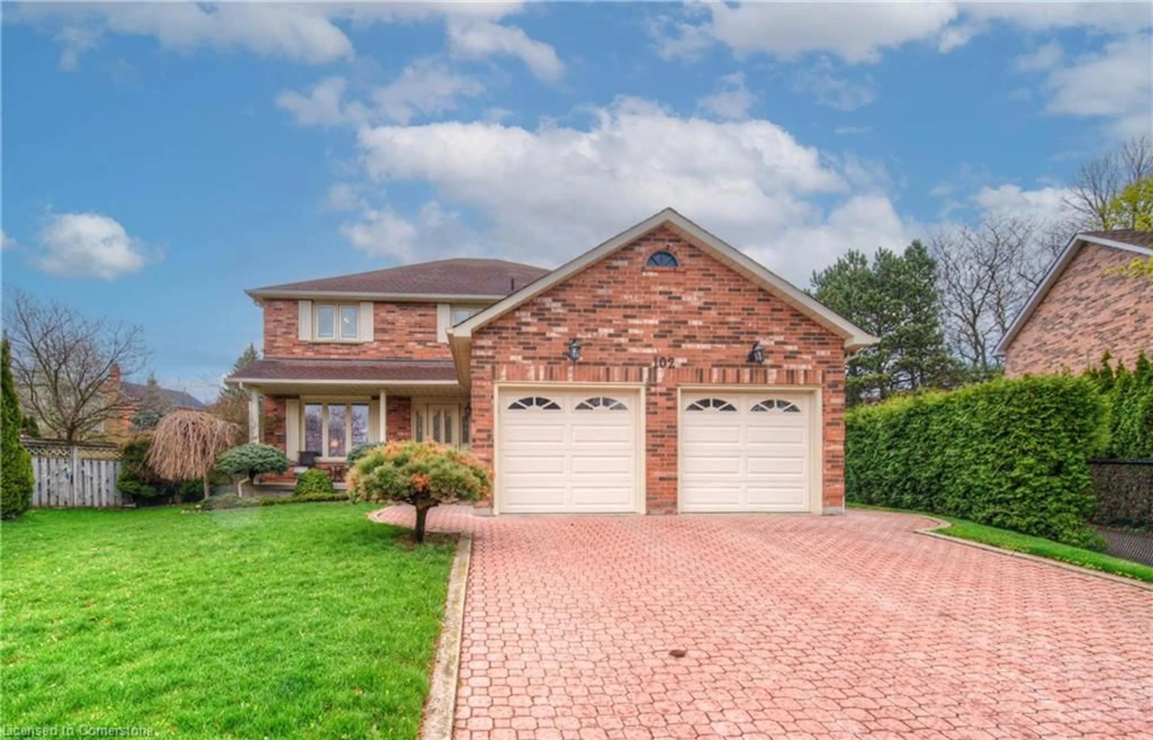 Home with brick exterior material, street for 102 Wallace Dr, Cambridge Ontario N1T 1K8