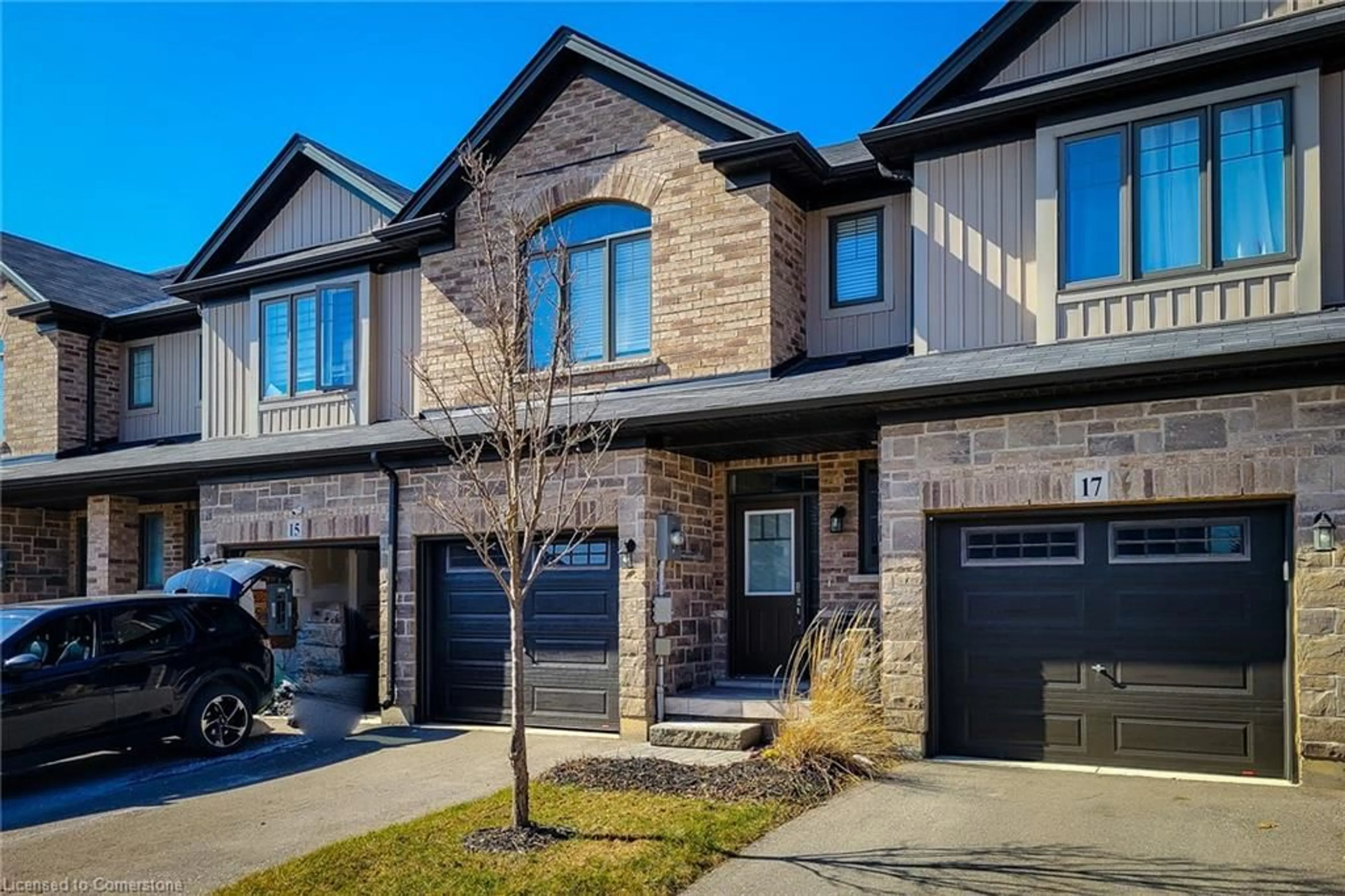 Home with brick exterior material, street for 1 Tom Brown Dr #16, Paris Ontario N3L 0H8
