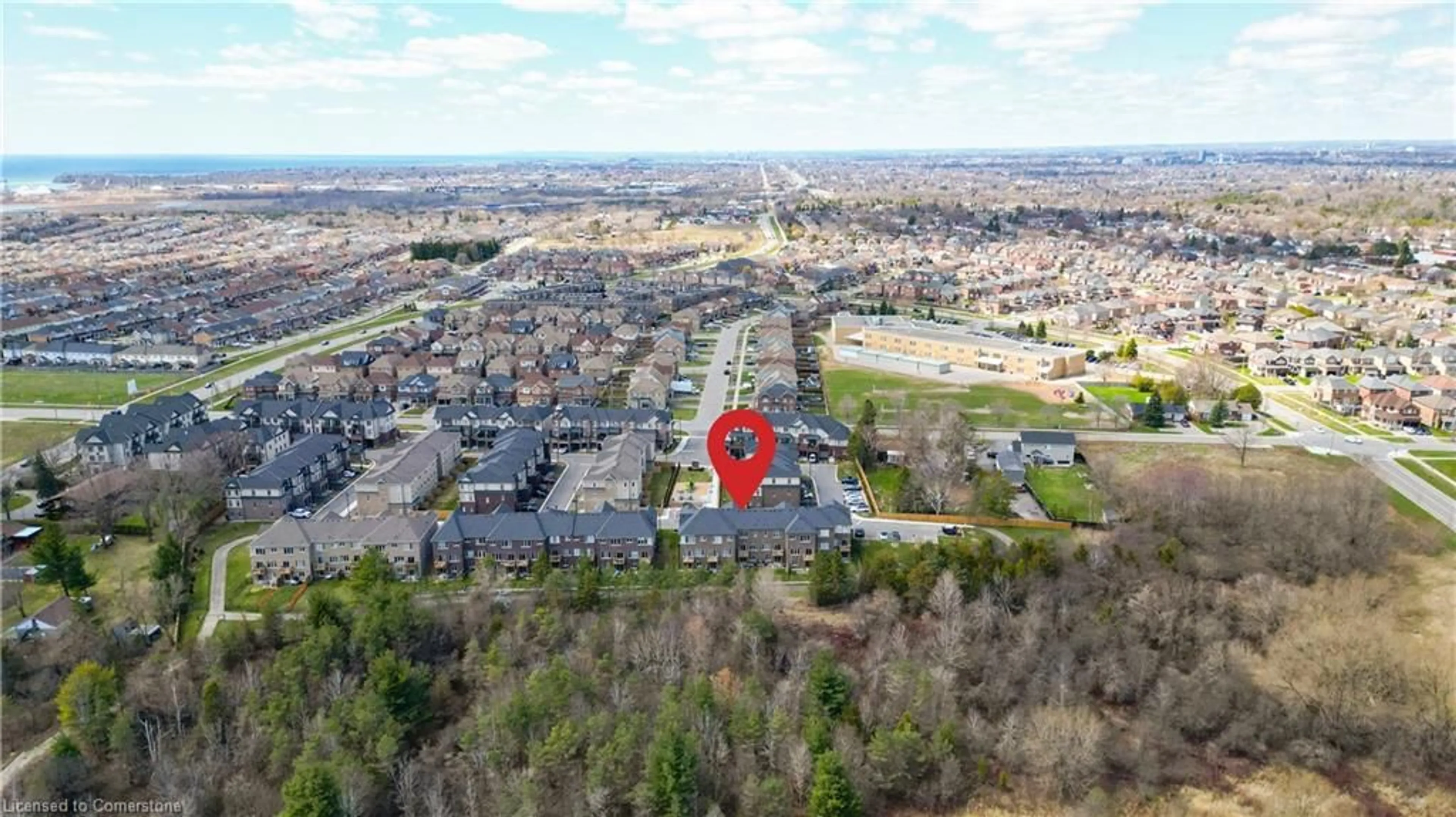 A pic from outside/outdoor area/front of a property/back of a property/a pic from drone, unknown for 38 Senay Cir, Clarington Ontario L1E 2S2