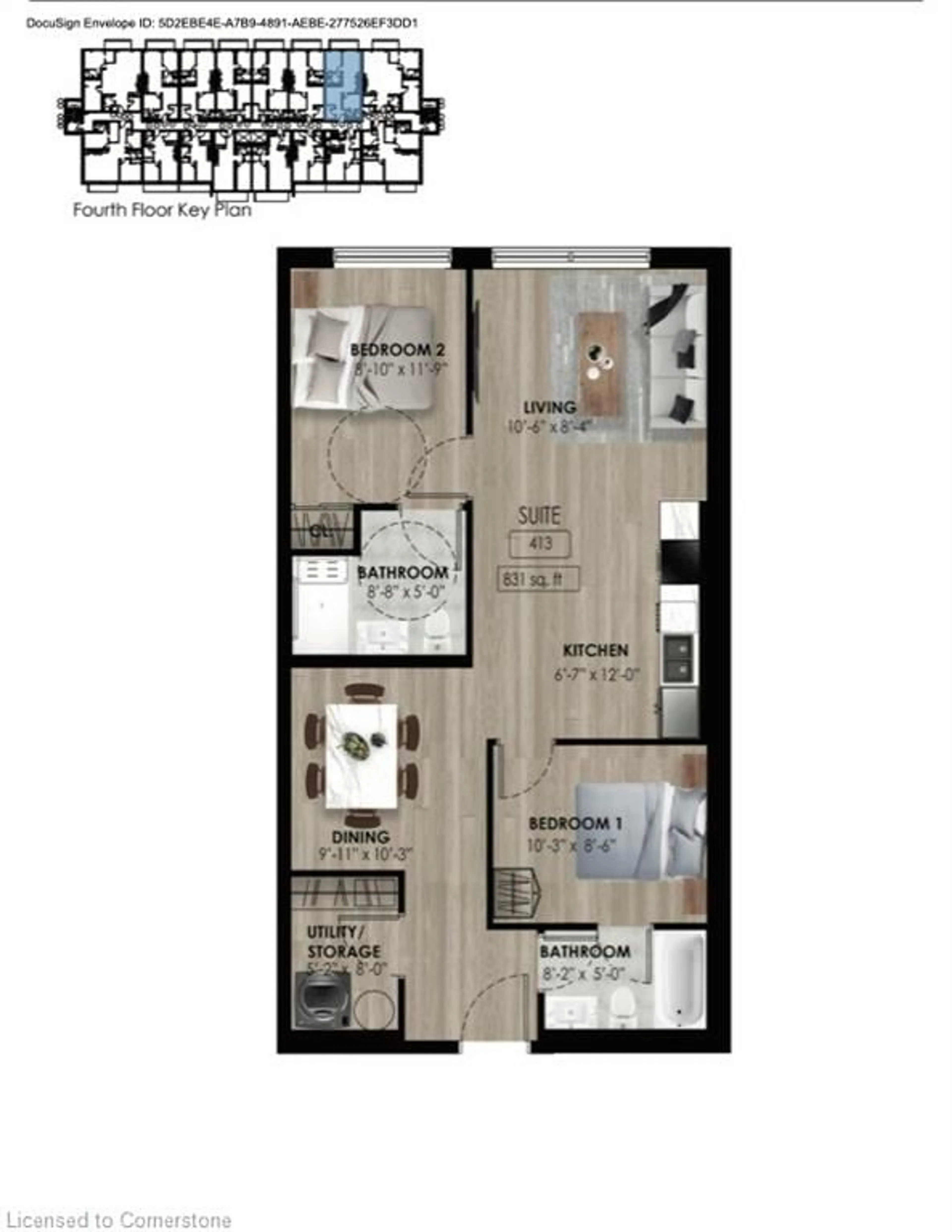 Floor plan for 64 Main St N #413, Hagersville Ontario N0A 1H0