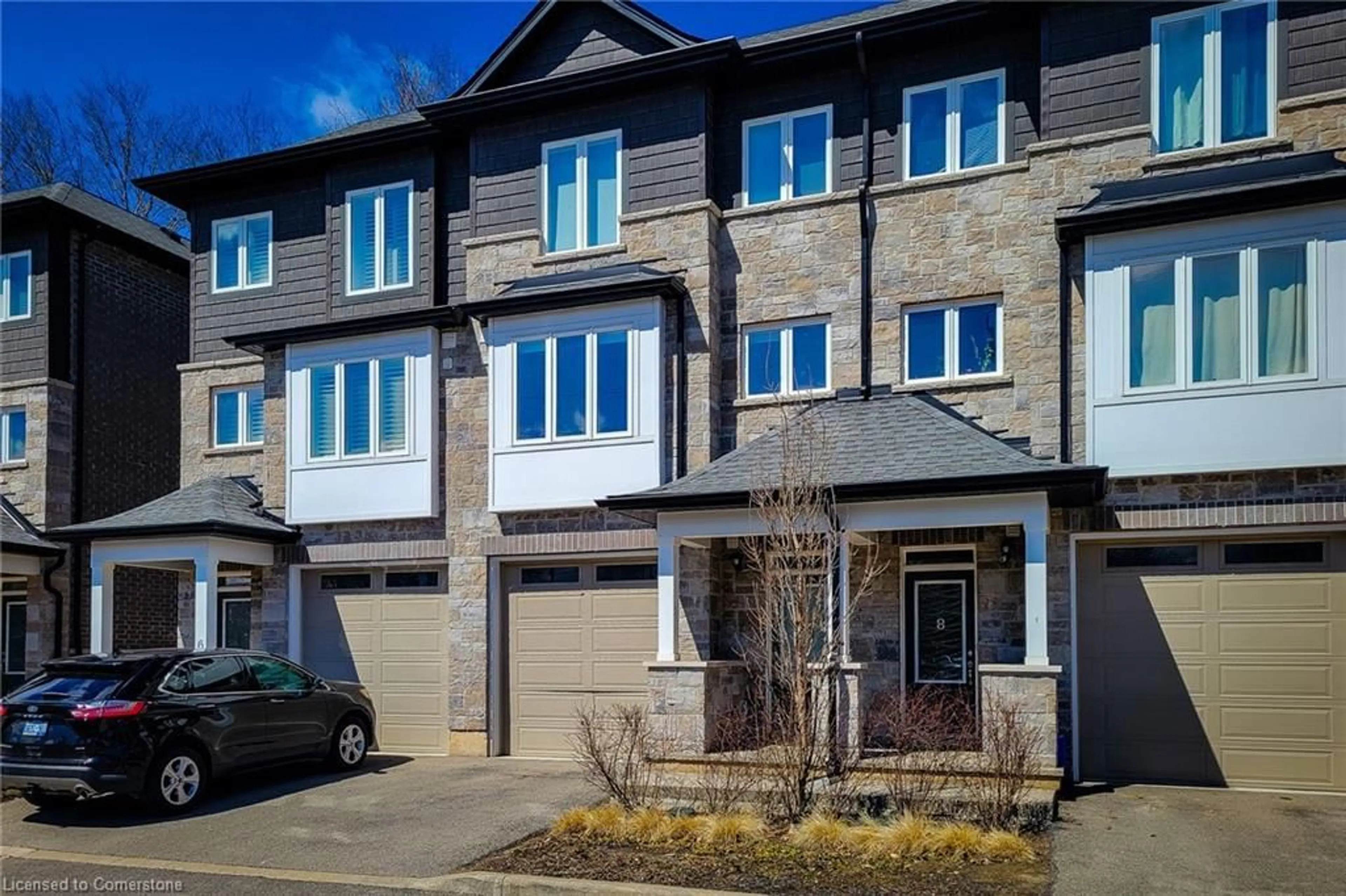 A pic from outside/outdoor area/front of a property/back of a property/a pic from drone, street for 111 Wilson St #7, Ancaster Ontario L9B 2G7
