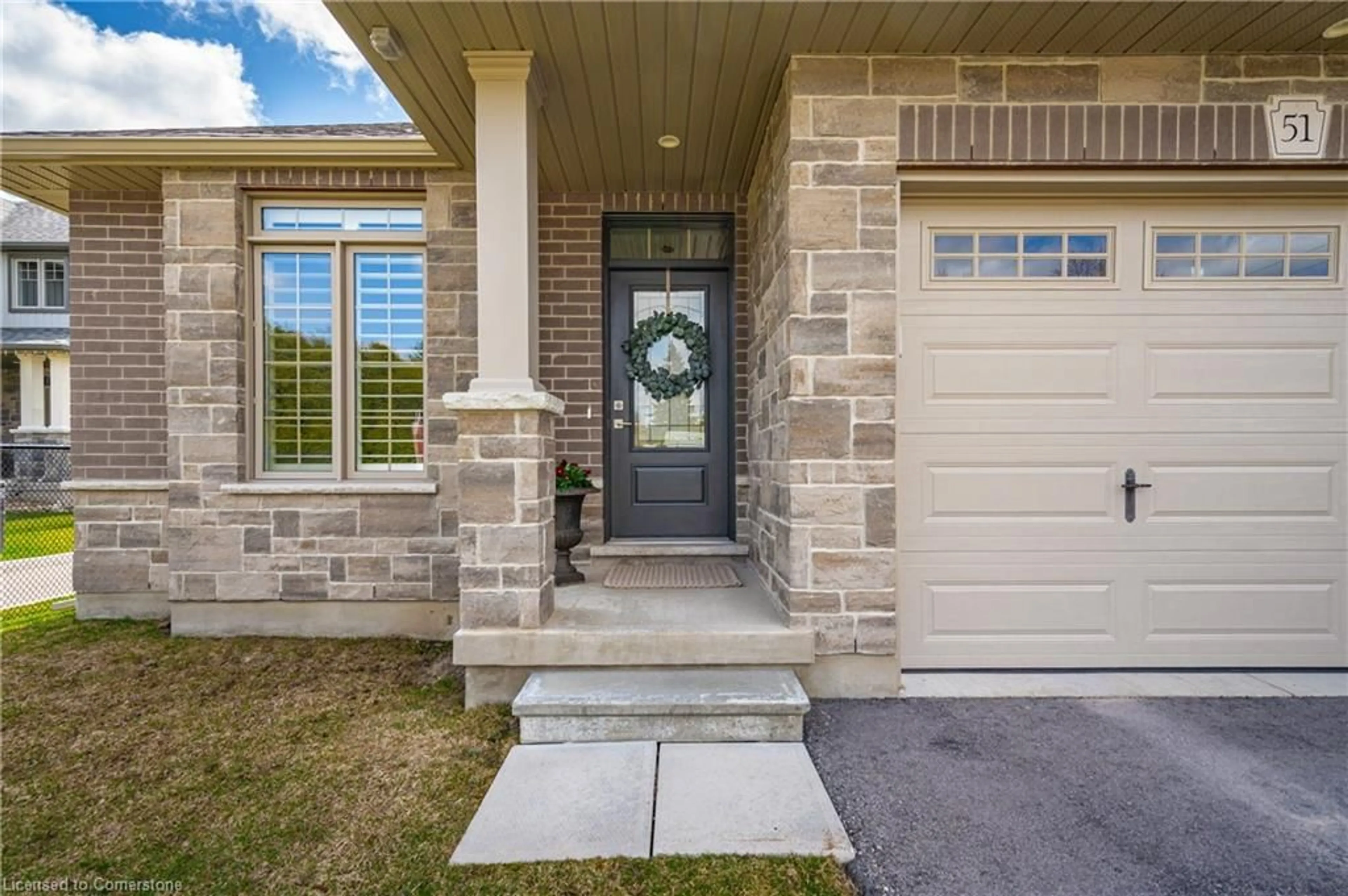 Home with brick exterior material, street for 51 Murray Dr, Elora Ontario N0B 1S0