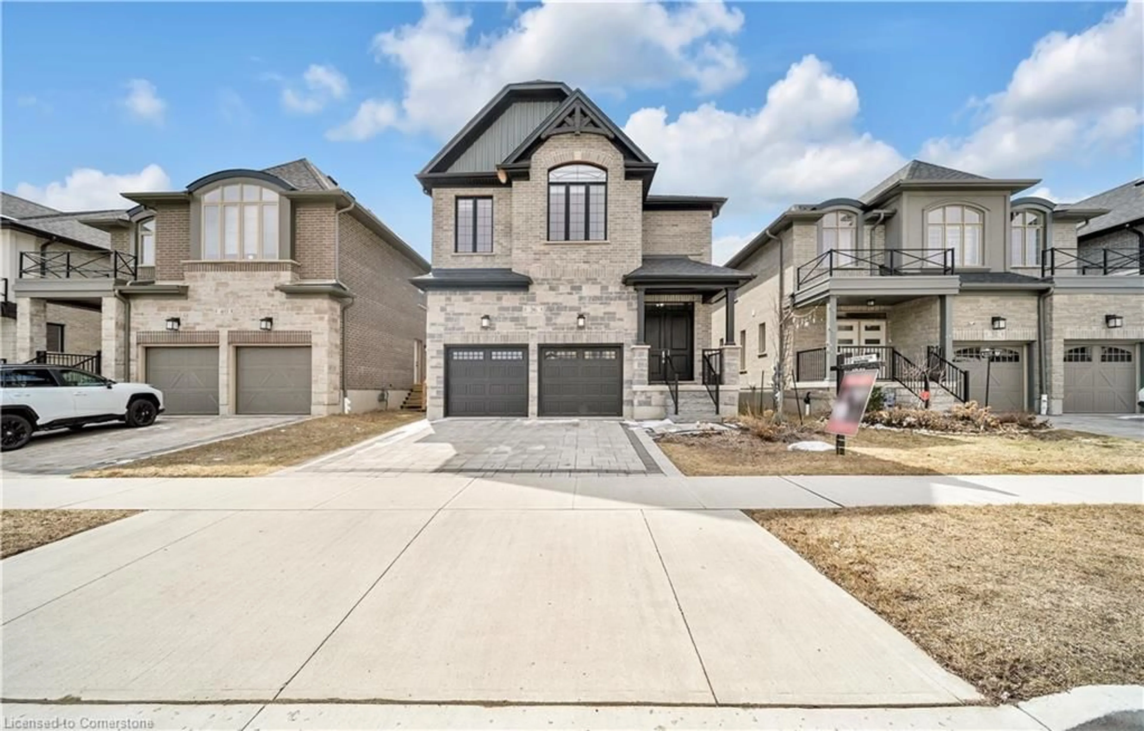Home with brick exterior material, street for 36 Hollybrook Trail, Kitchener Ontario N2R 0M5