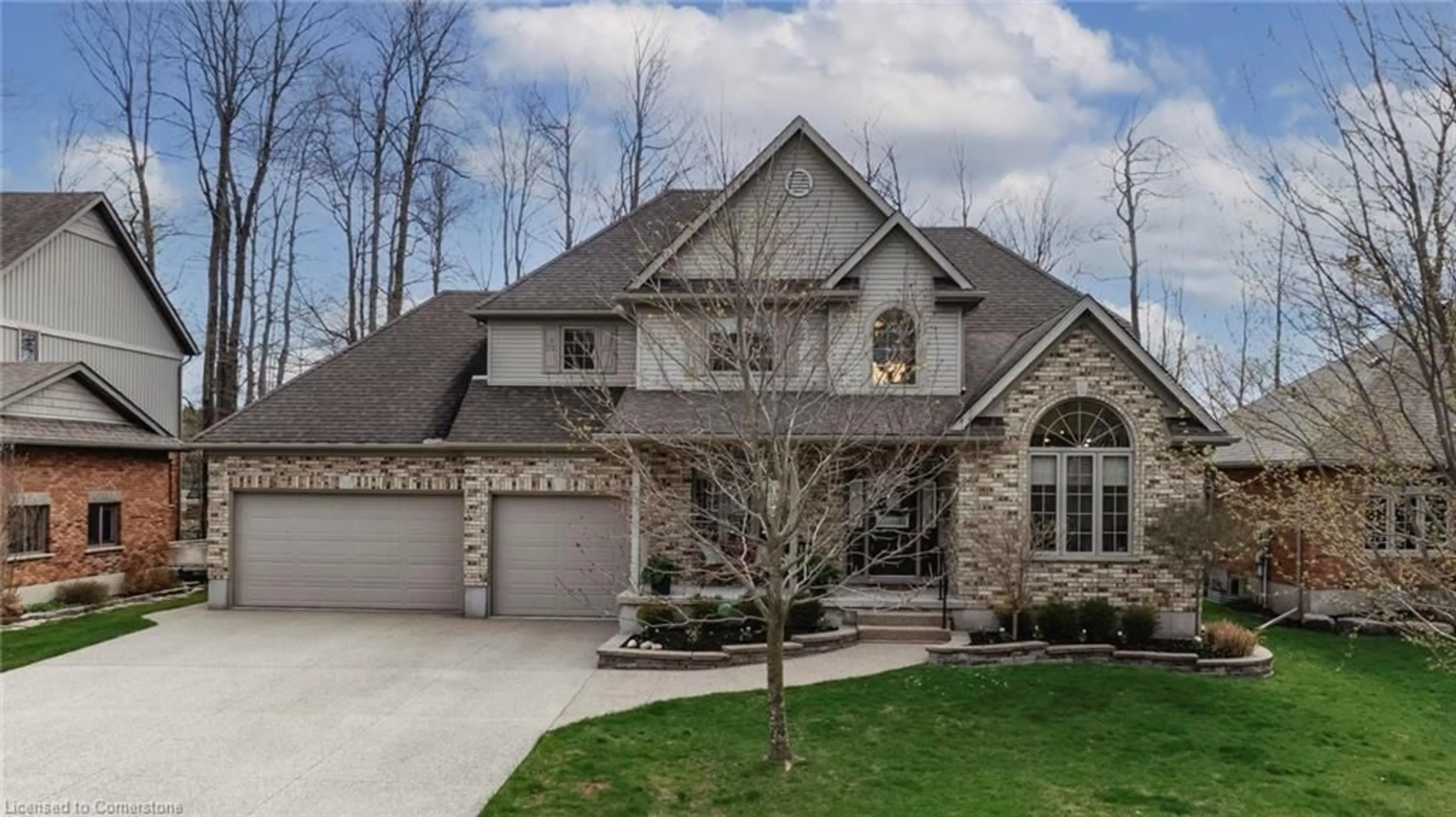 Home with brick exterior material, street for 20 Welwood Ave, Wellesley Ontario N0B 2T0