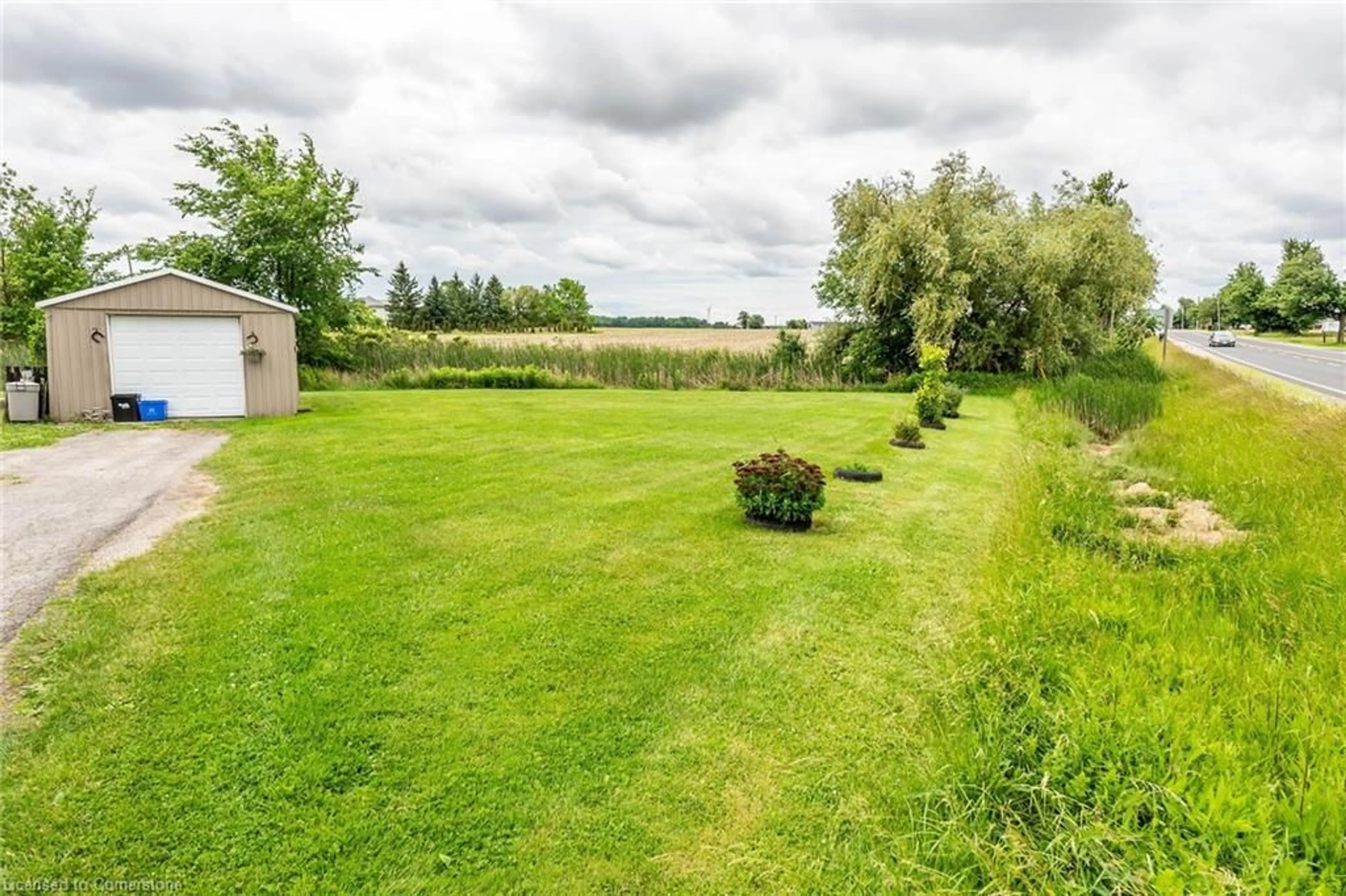 A pic from outside/outdoor area/front of a property/back of a property/a pic from drone, forest/trees view for 3694 #3 Hwy, Haldimand Ontario N0A 1J0