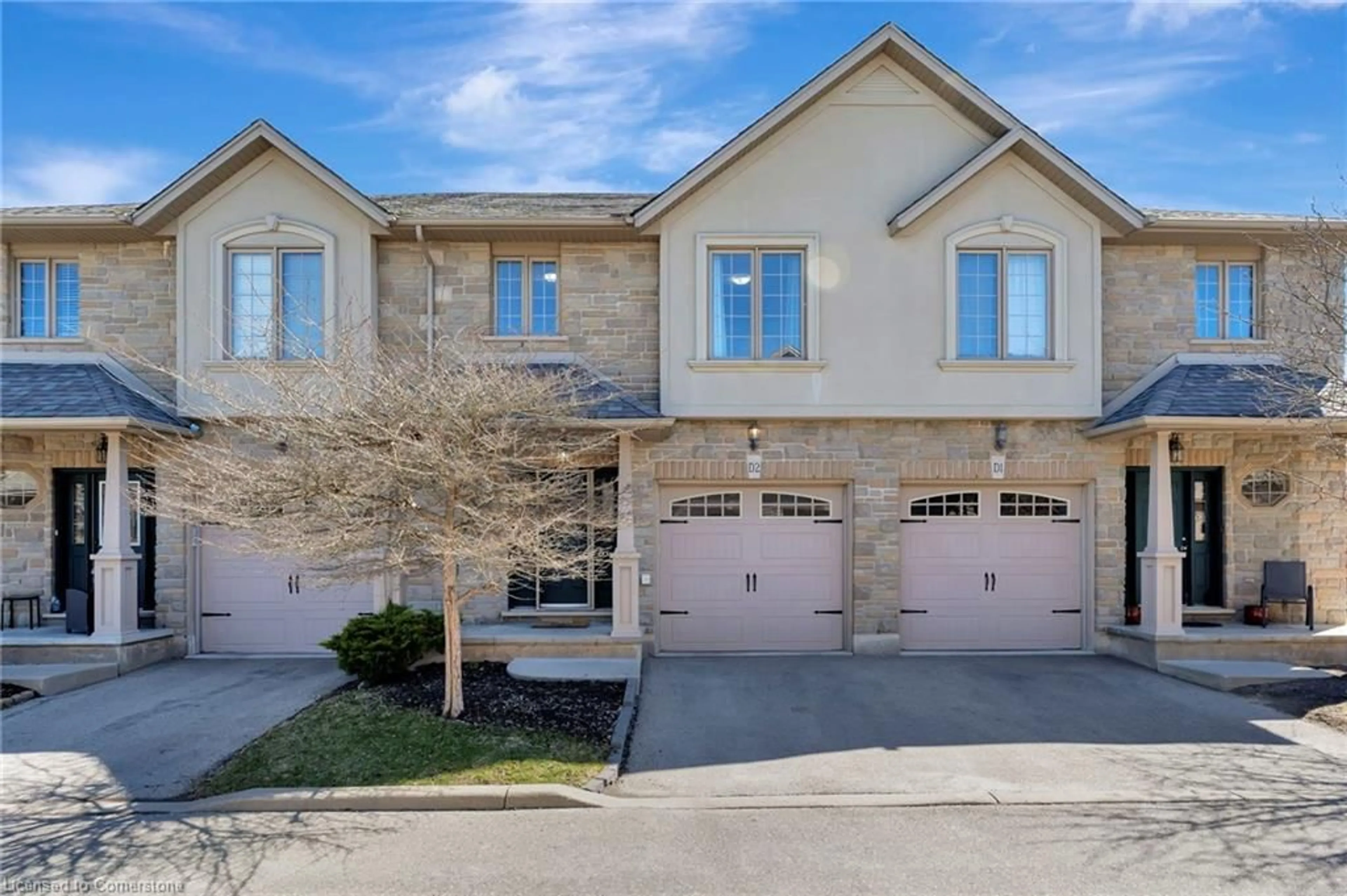 Home with brick exterior material, street for 12 Brantwood Park Rd #D2, Brantford Ontario N3P 1G2