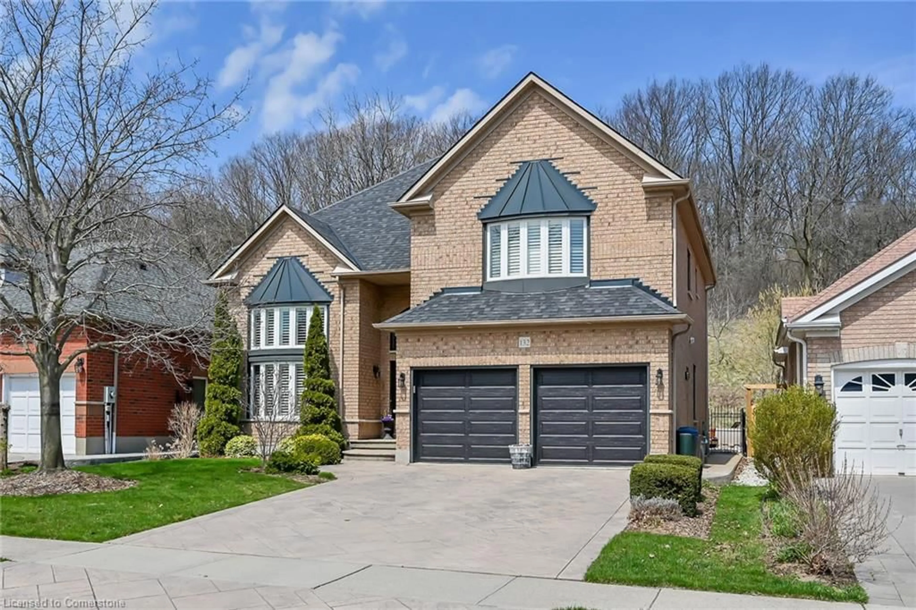 Home with brick exterior material, street for 132 Davidson Blvd, Dundas Ontario L9H 7M5