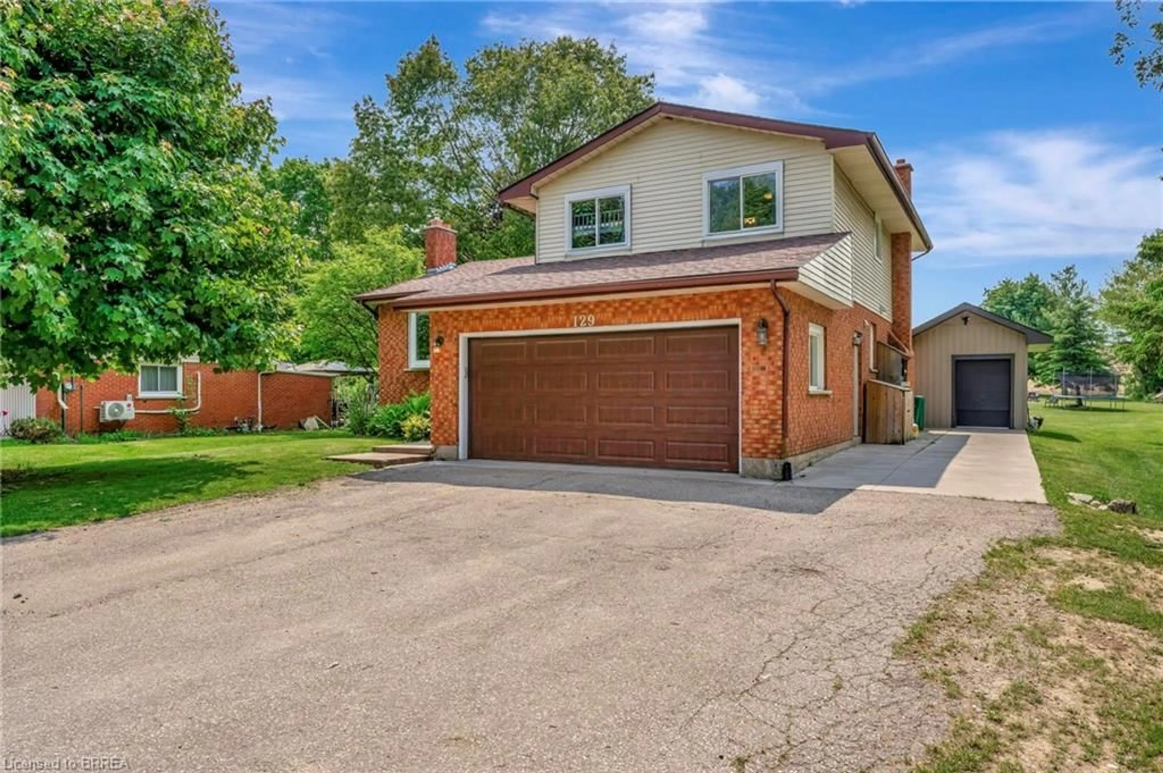 Home with brick exterior material, street for 129 Main St, St. George Ontario N0E 1N0