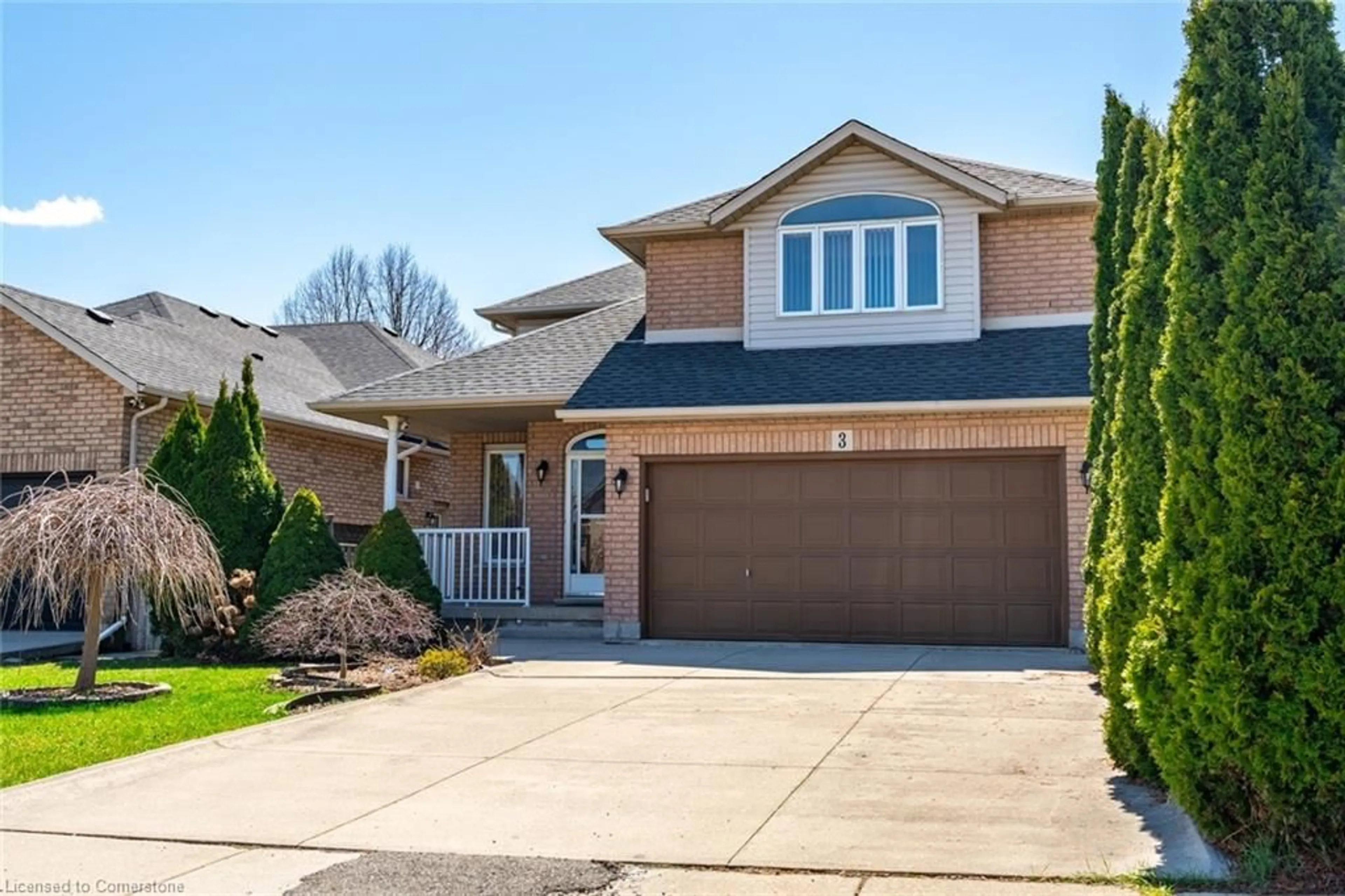 Home with brick exterior material, street for 3 Resolute Dr, Hamilton Ontario L9A 5J6
