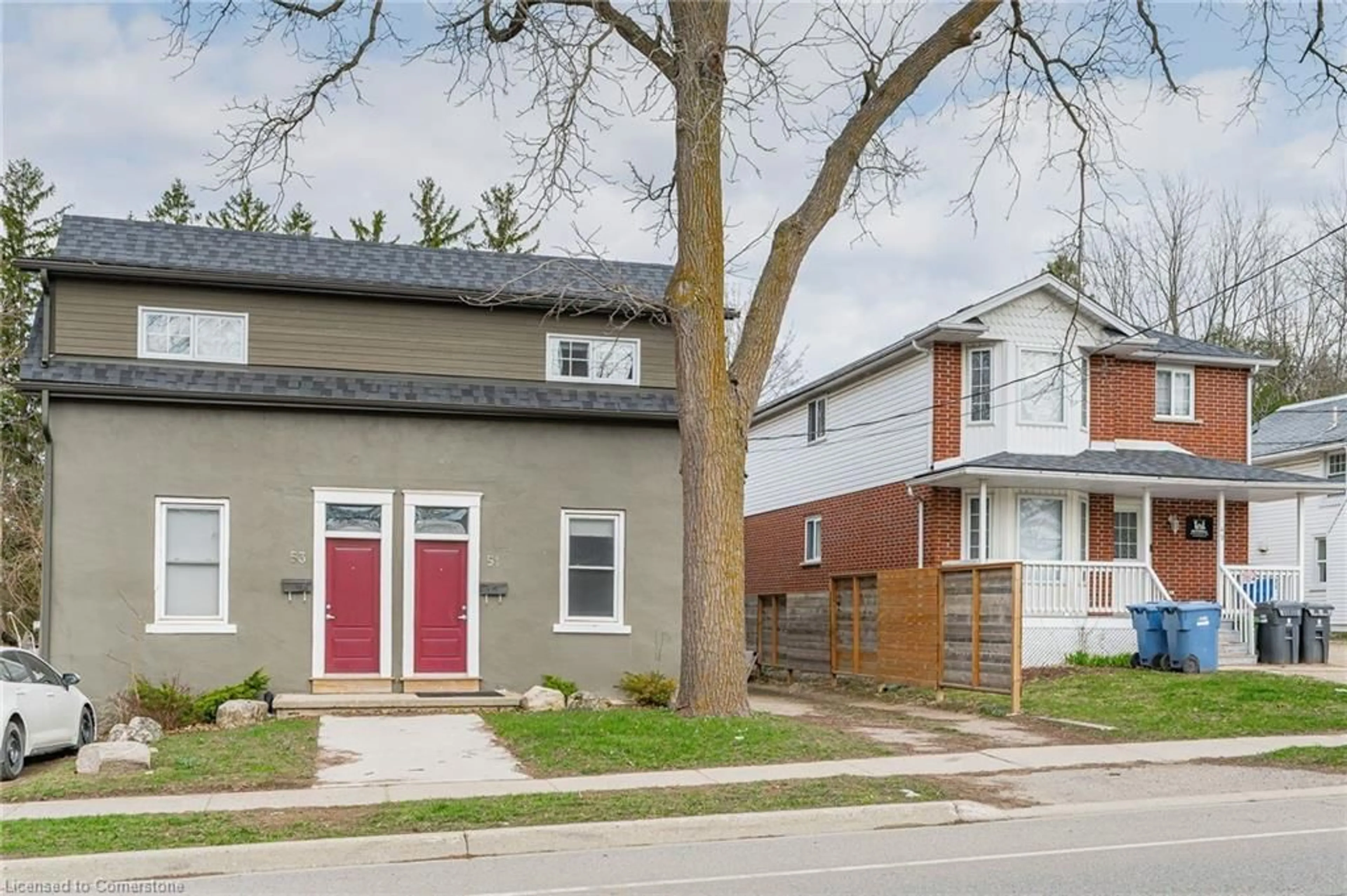 Home with brick exterior material, street for 51 College Ave, Guelph Ontario N1G 1R8