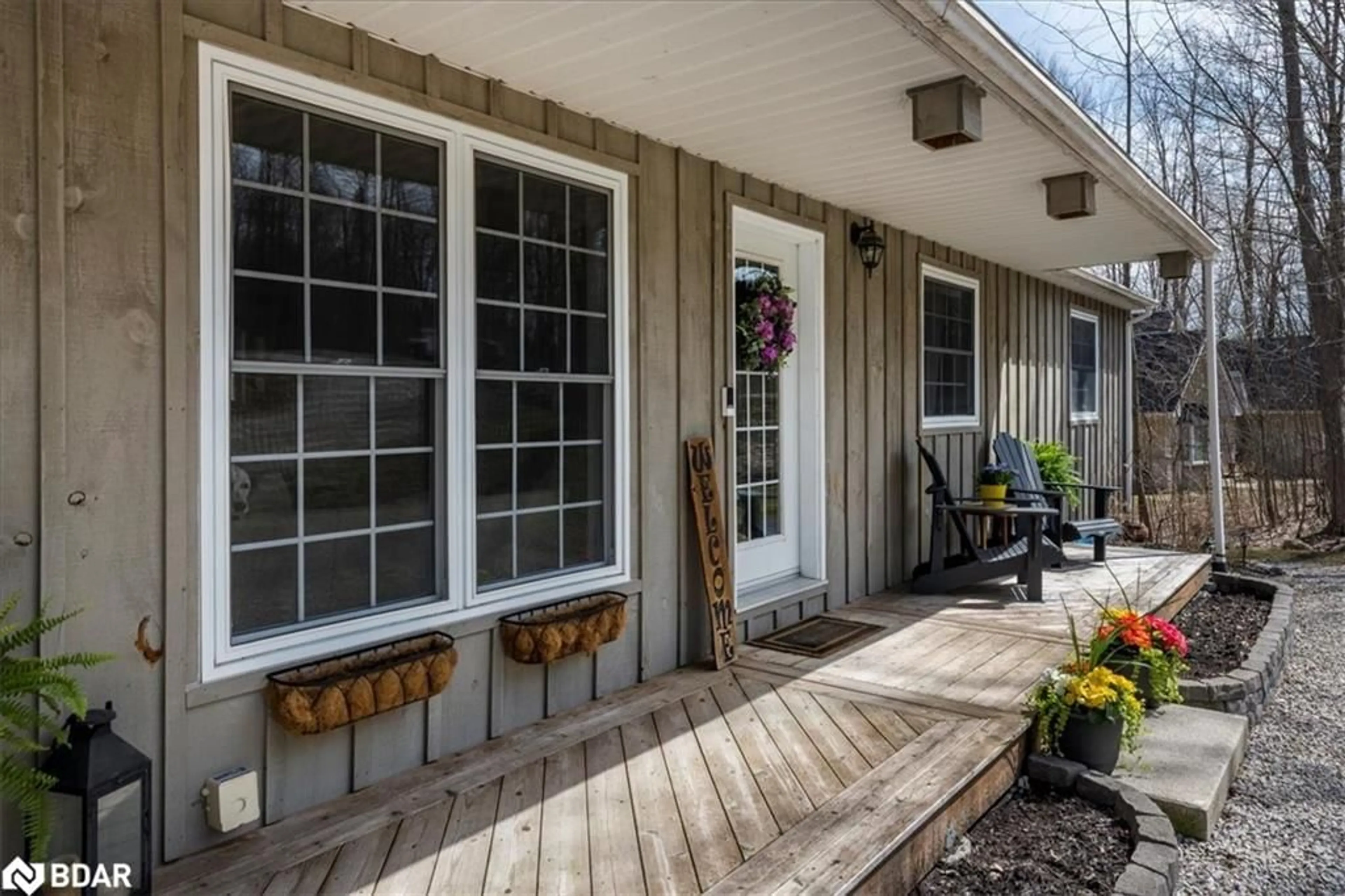 Patio, street for 5 Snowshoe Trail, Moonstone Ontario L0K 1N0