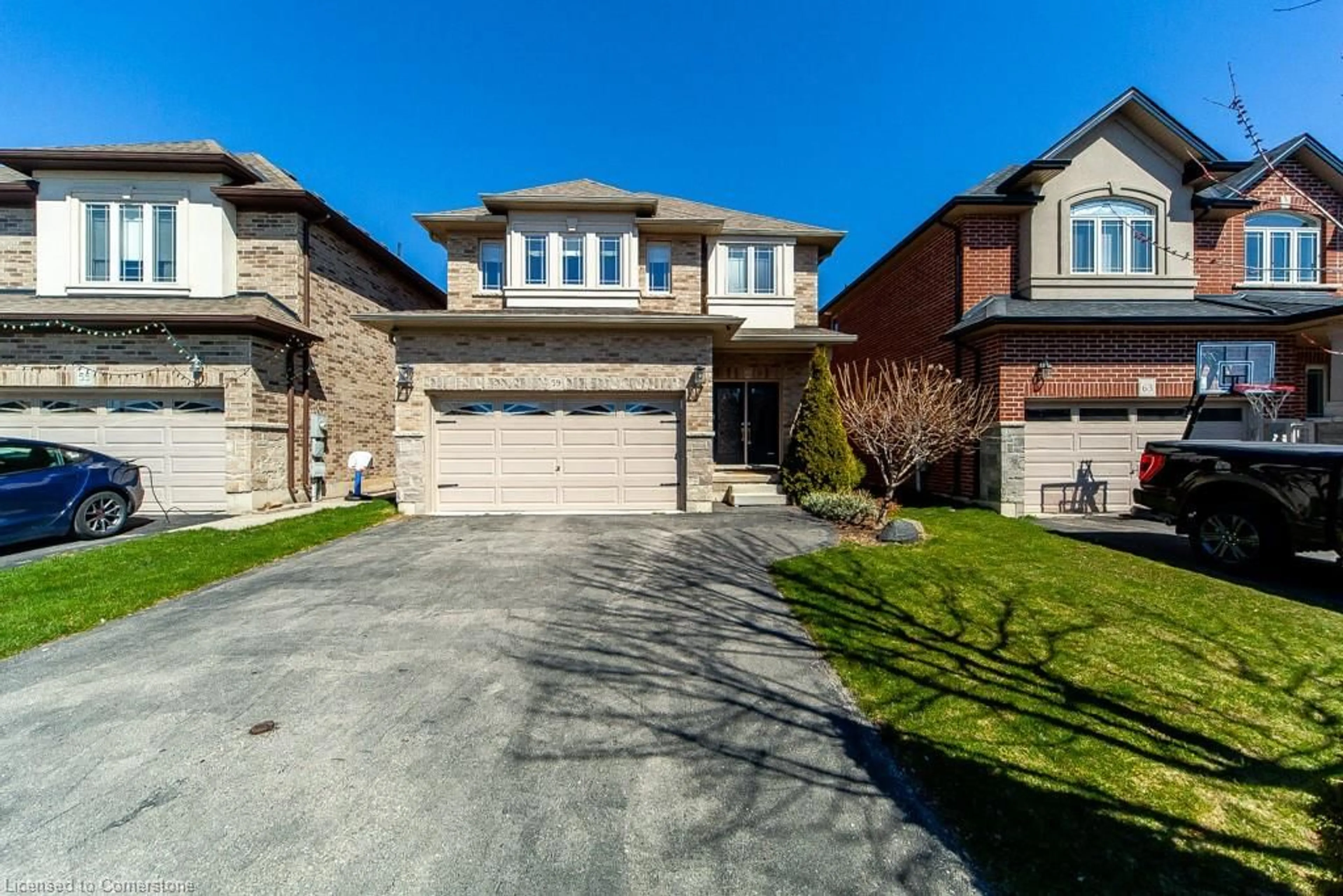 Home with brick exterior material, street for 59 Whittington Dr, Ancaster Ontario L9K 0G8