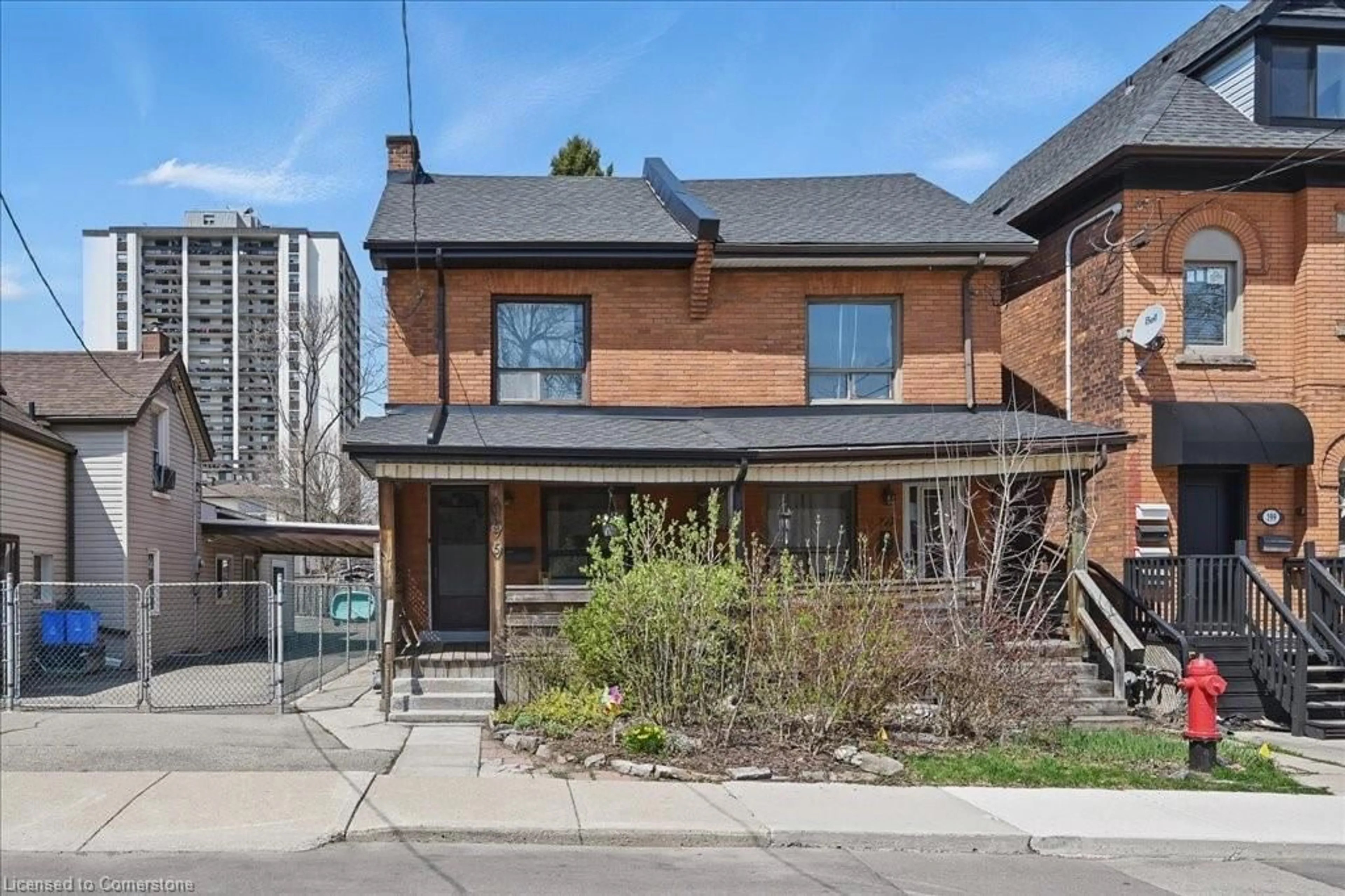 Home with brick exterior material, street for 195 Catharine St, Hamilton Ontario L8L 4S4
