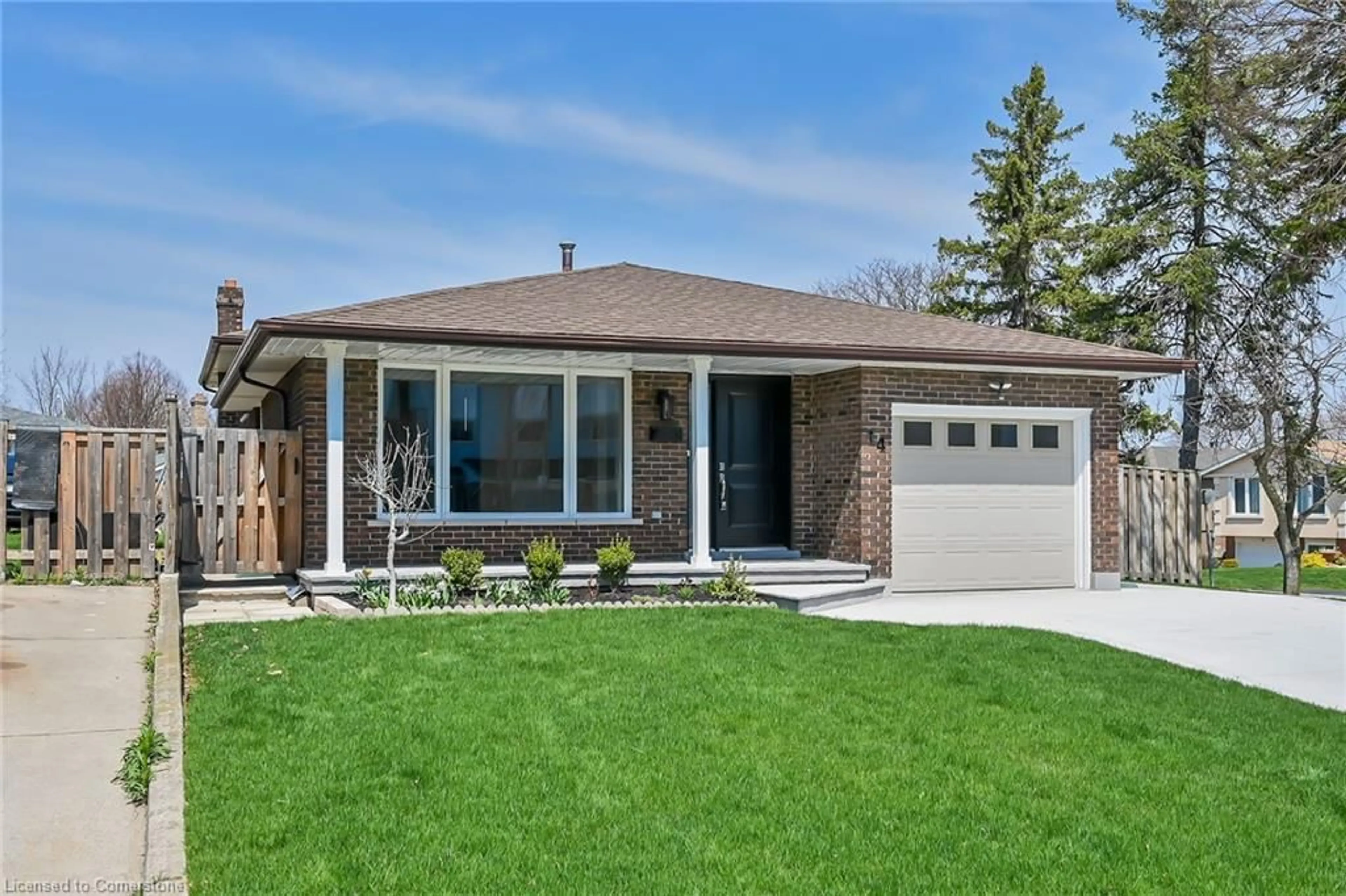Home with brick exterior material, street for 14 Glen Vista Dr, Hamilton Ontario L8K 6B7