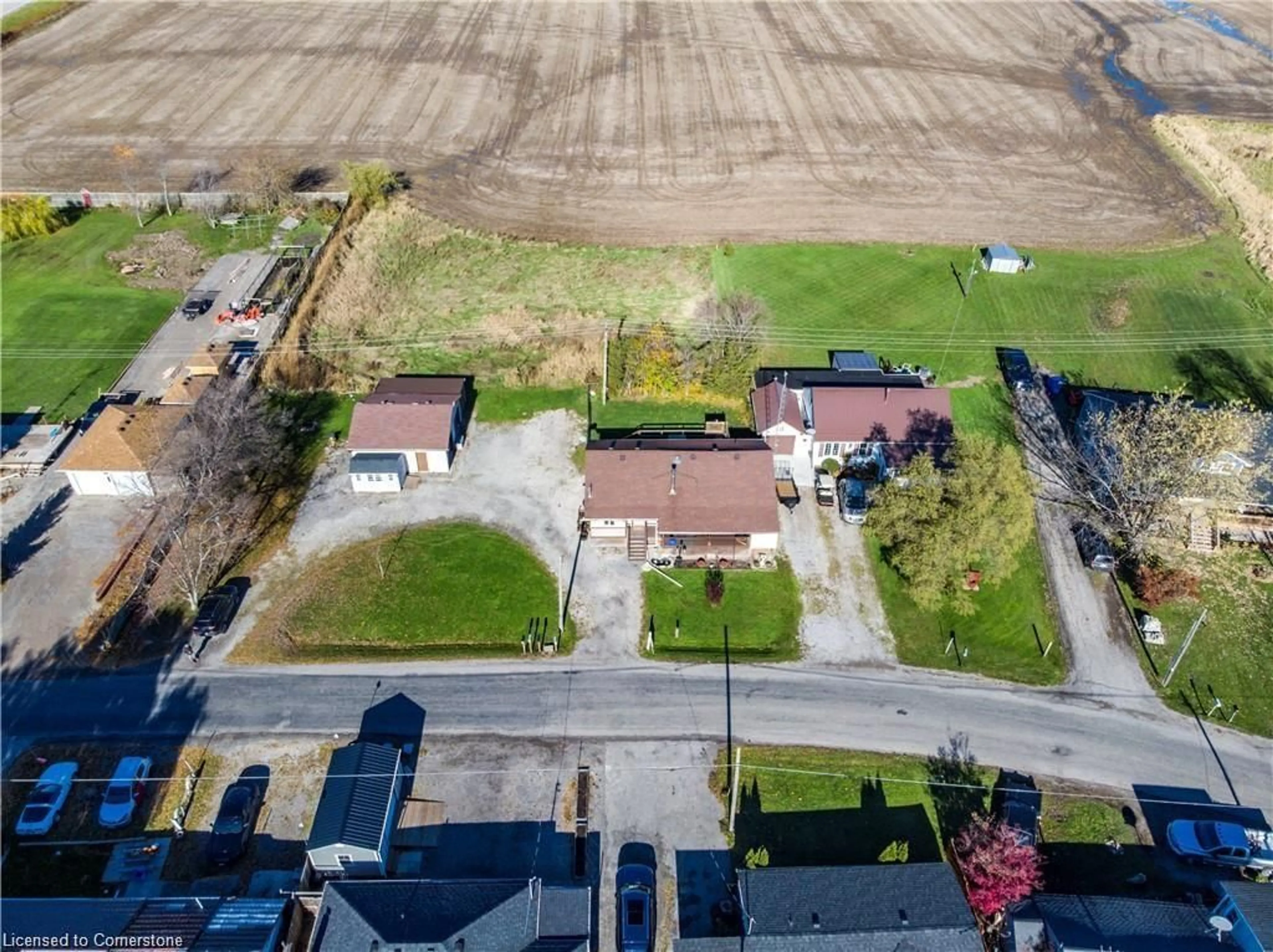 A pic from outside/outdoor area/front of a property/back of a property/a pic from drone, street for 1199 Lakeshore Rd, Haldimand County Ontario N0A 1P0