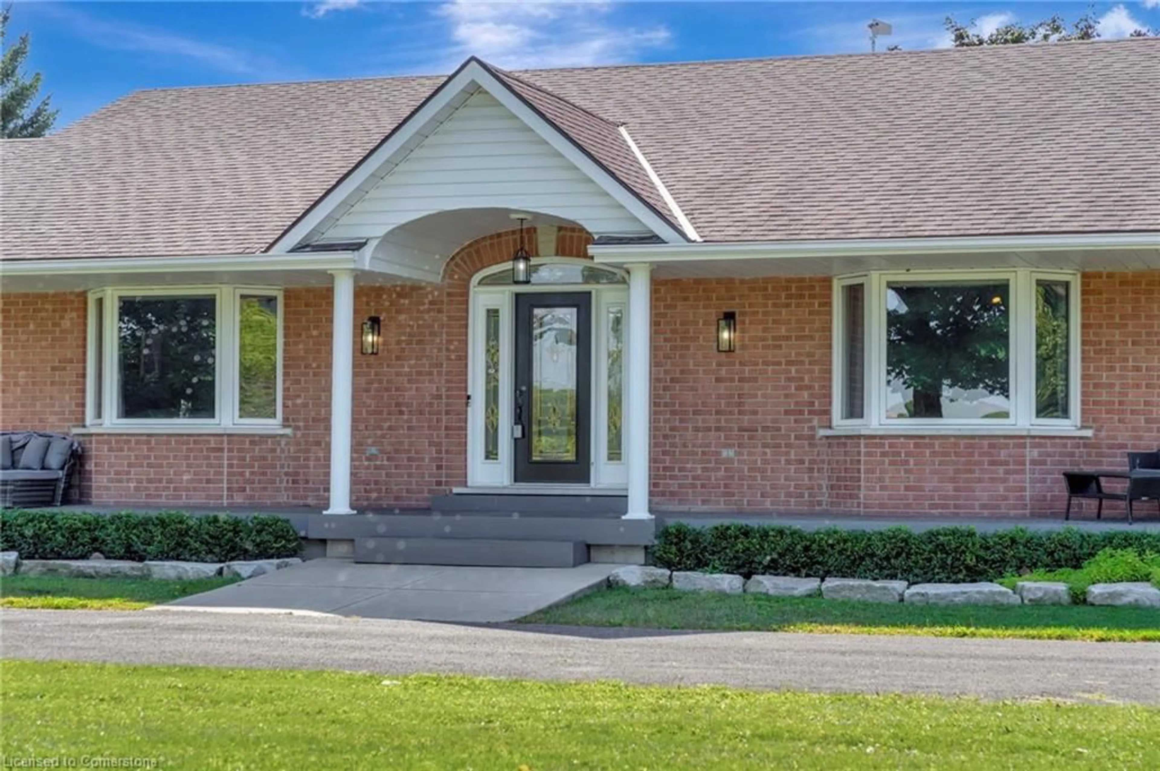 Home with brick exterior material, street for 602 Windham Road 9, La Salette Ontario N0E 1H0