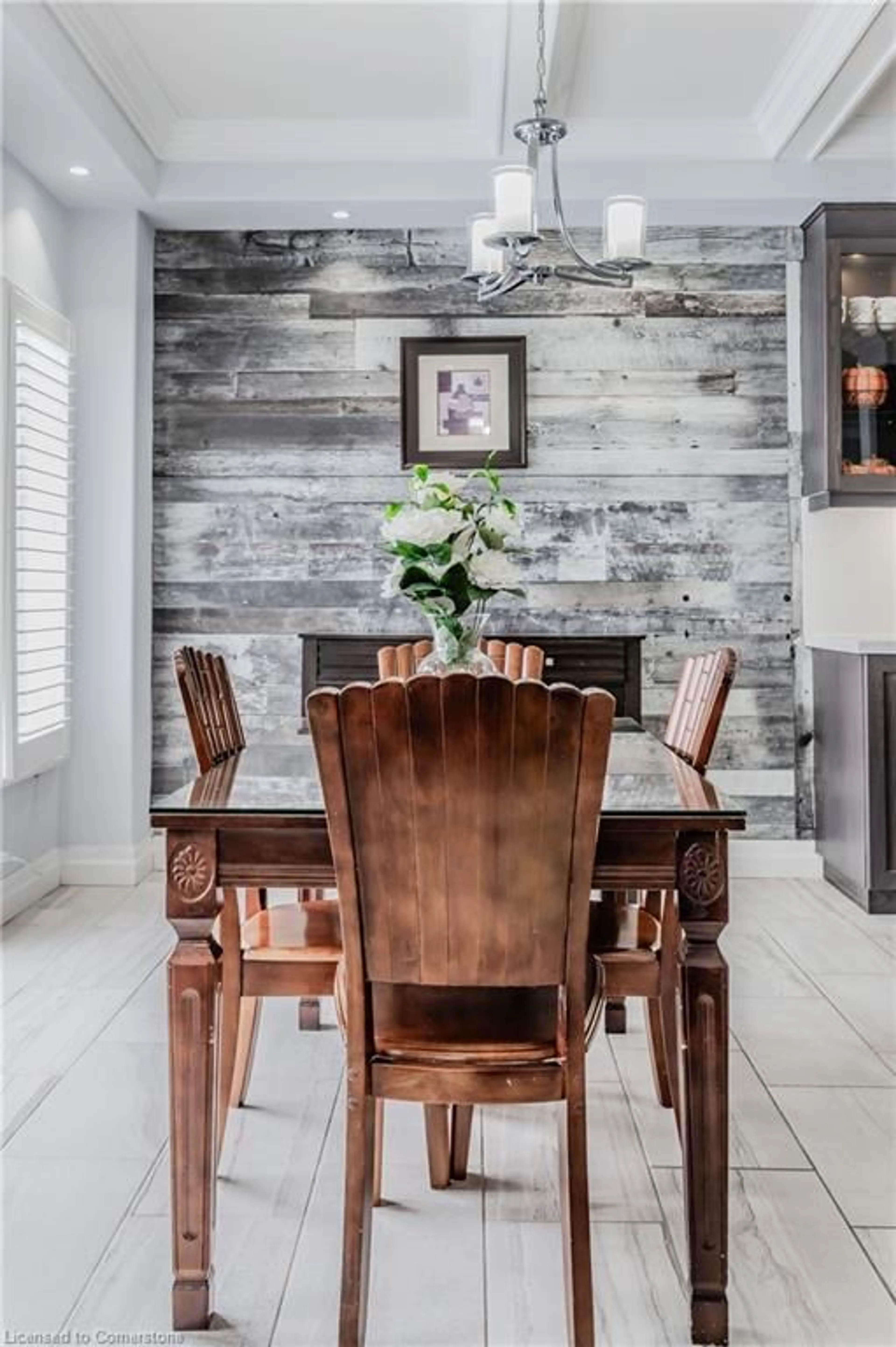 Dining room, wood/laminate floor for 59 Netherwood Rd, Kitchener Ontario N2P 2X5